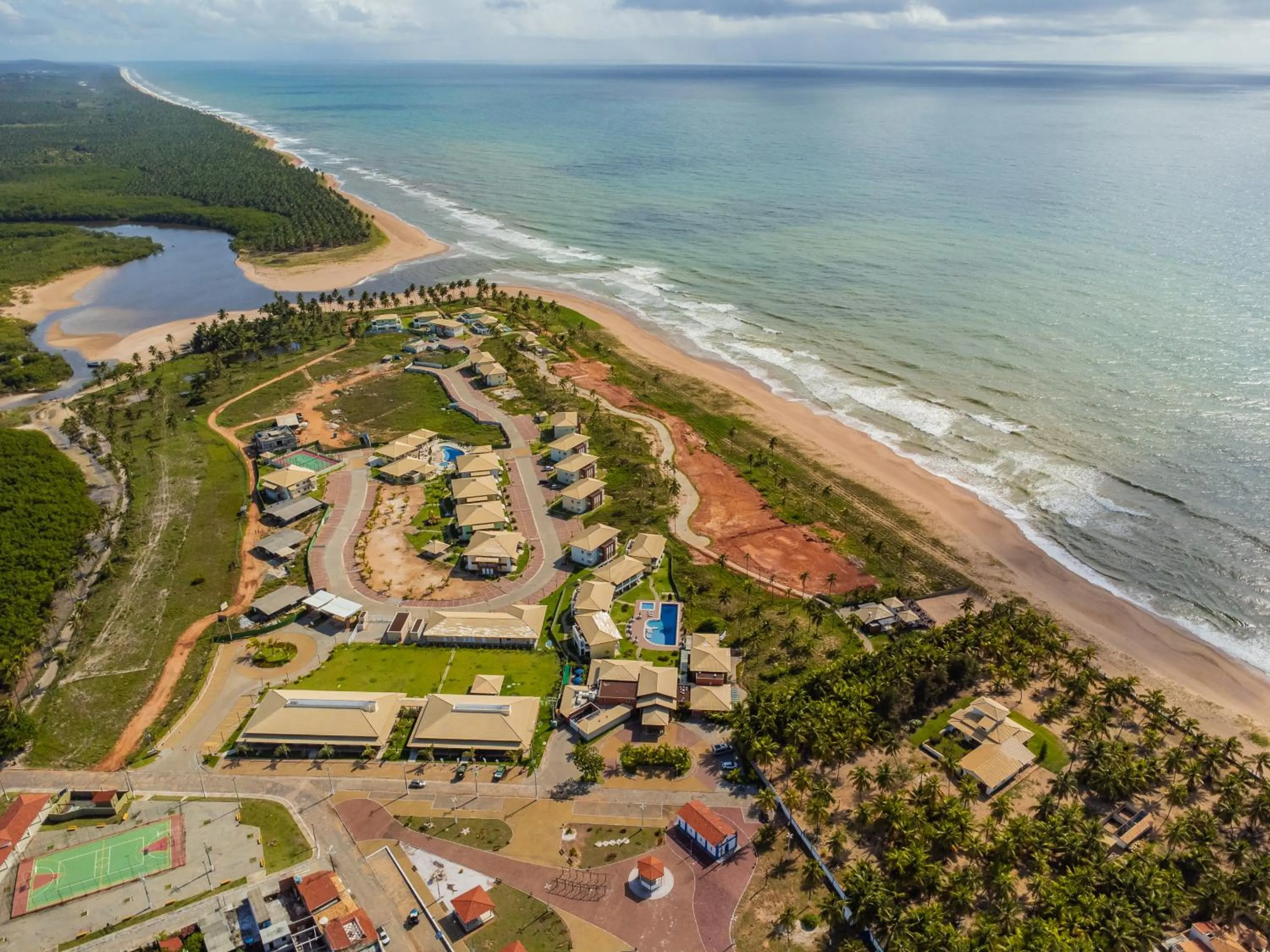 Bird's eye view in Hotel Boutique & Spa Ponta de Inhambupe by Slaviero Hotéis