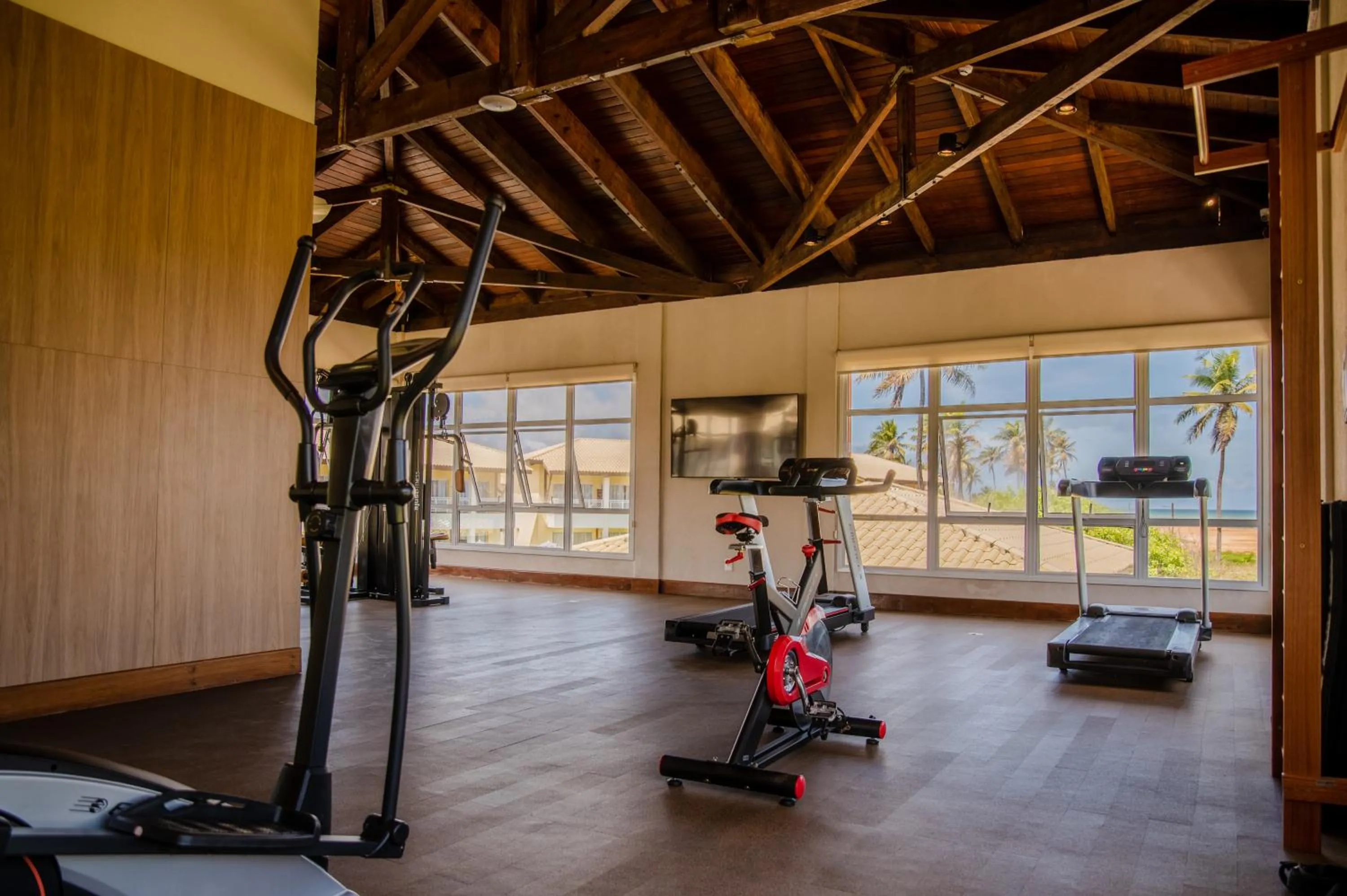 Fitness centre/facilities in Hotel Boutique & Spa Ponta de Inhambupe by Slaviero Hotéis