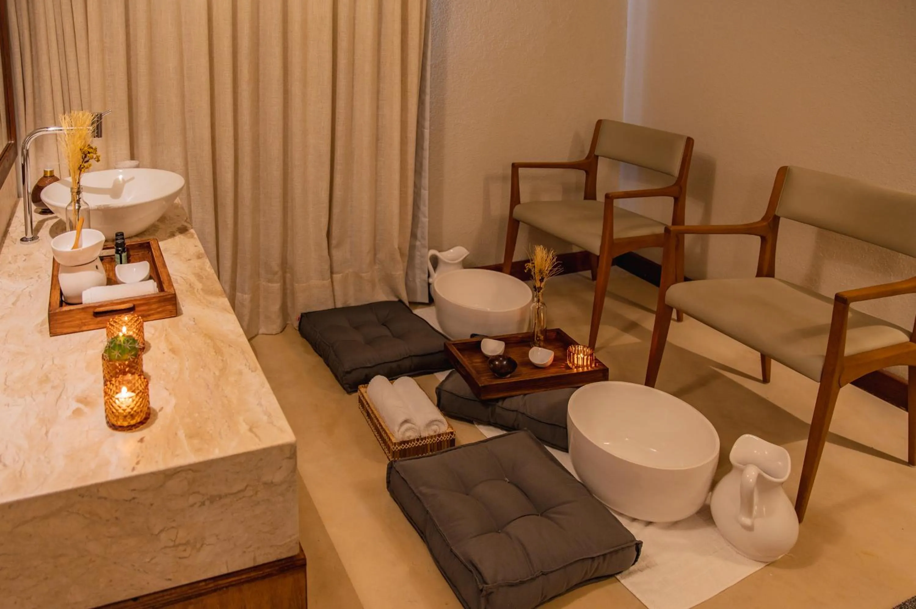 Spa and wellness centre/facilities in Hotel Boutique & Spa Ponta de Inhambupe by Slaviero Hotéis