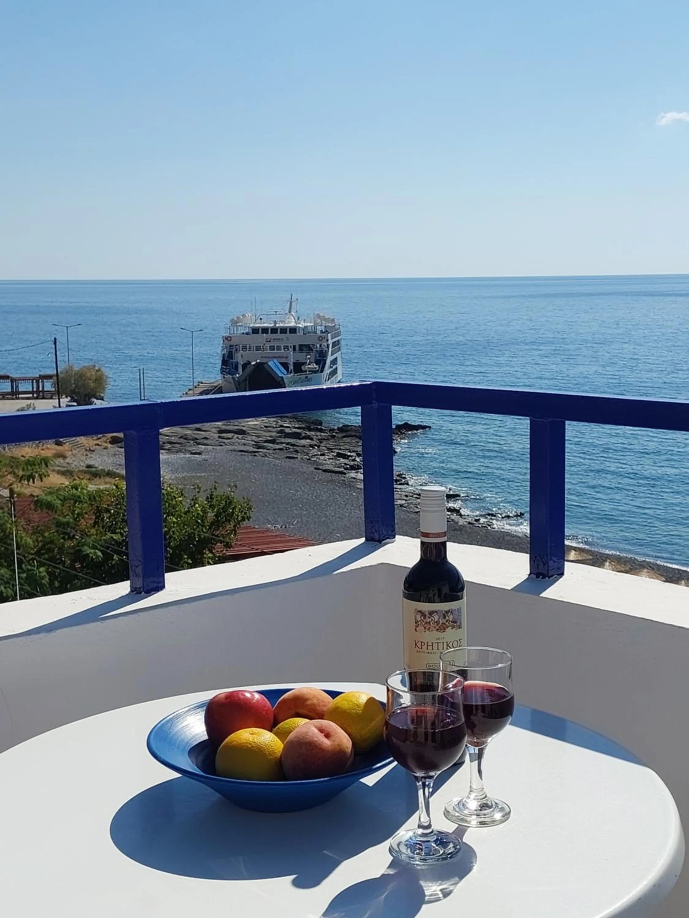 Property building in Hotel Agia Roumeli by the SEA