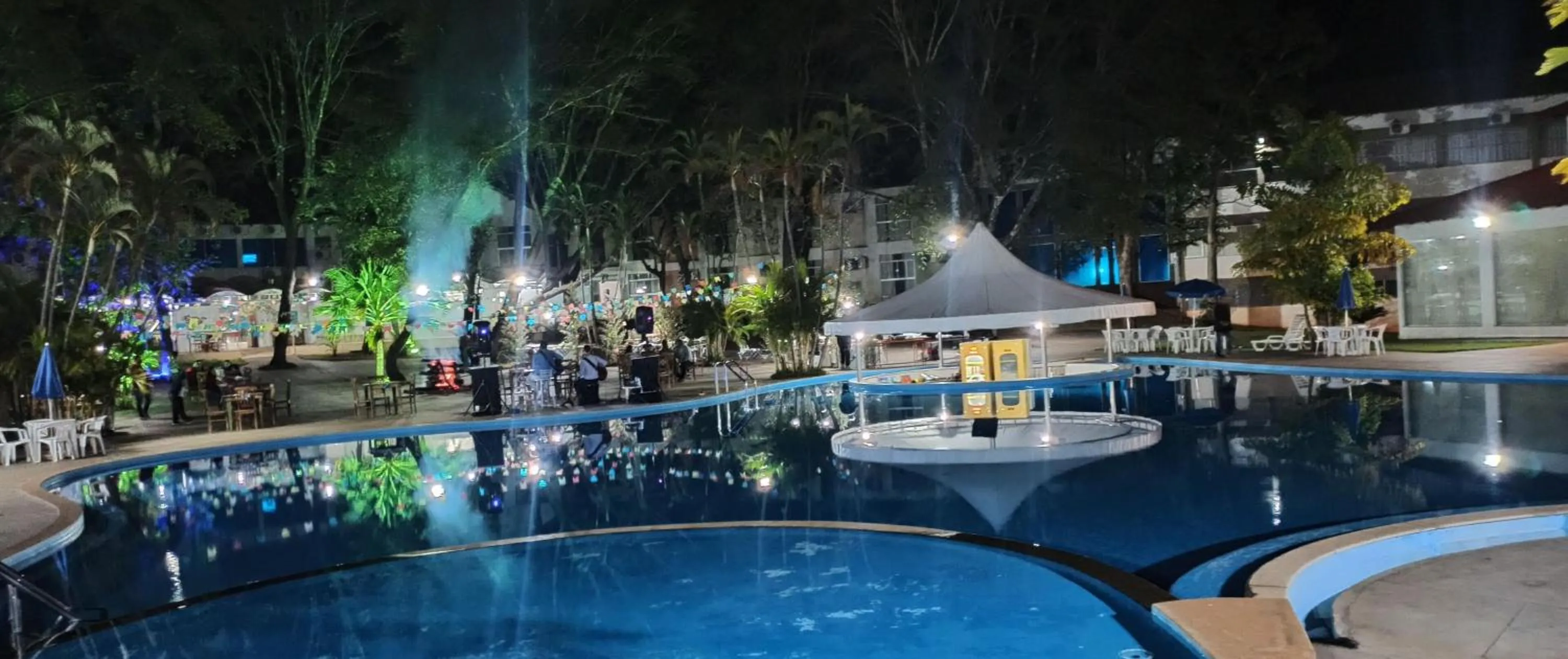 Night in Hotel Água Das Araras