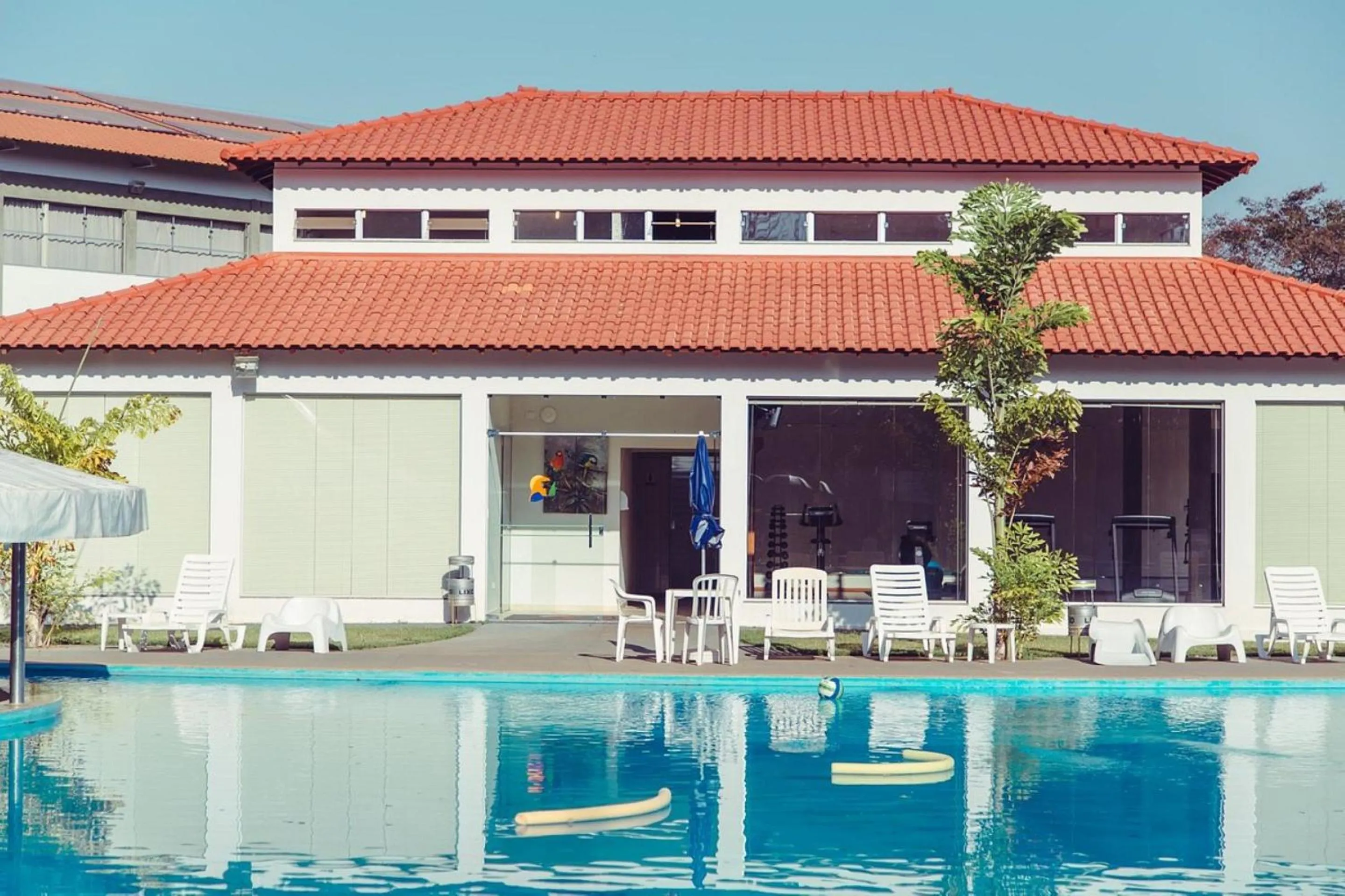 Property building in Hotel Água Das Araras