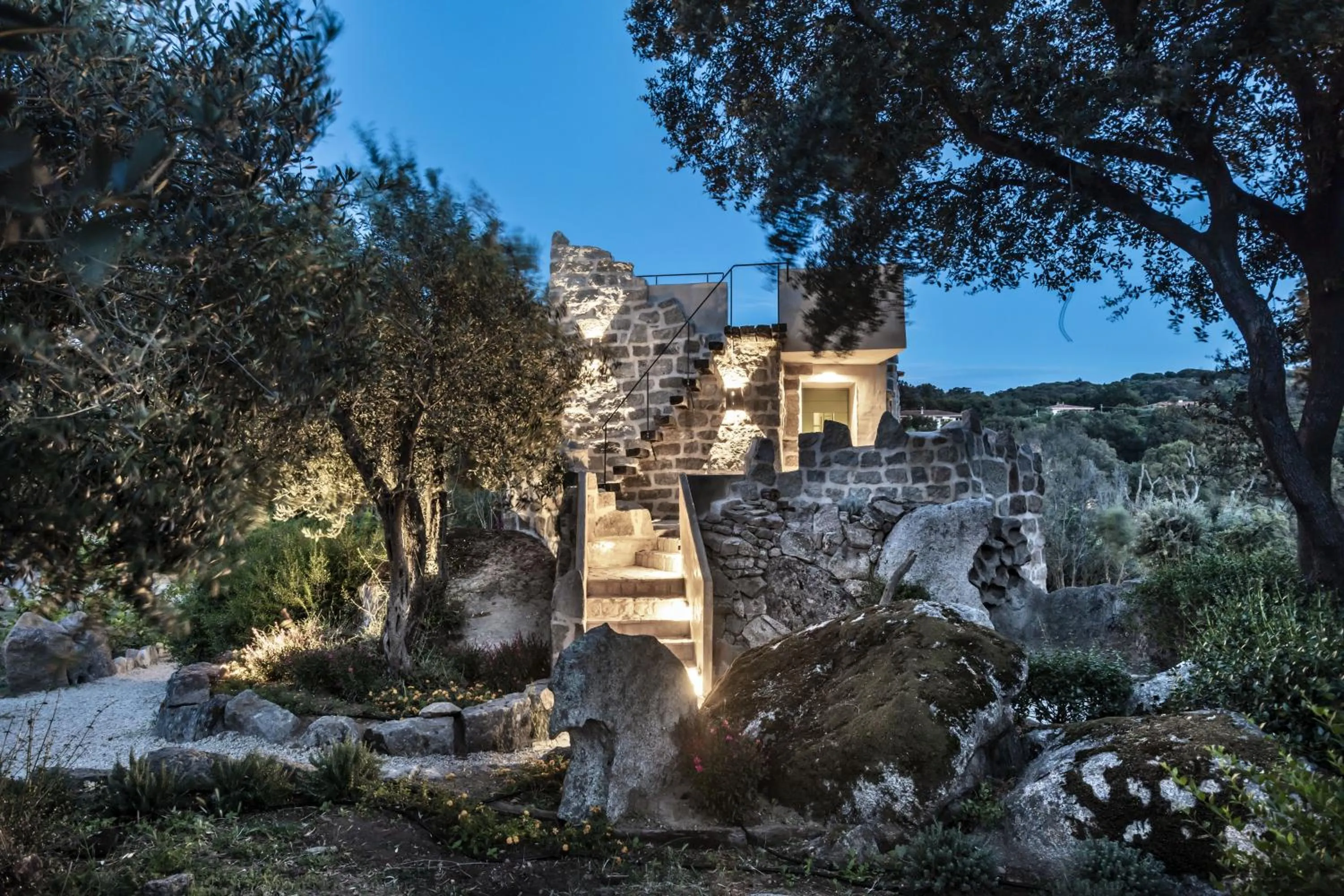Natural landscape in Gallicantu Stazzo Retreat