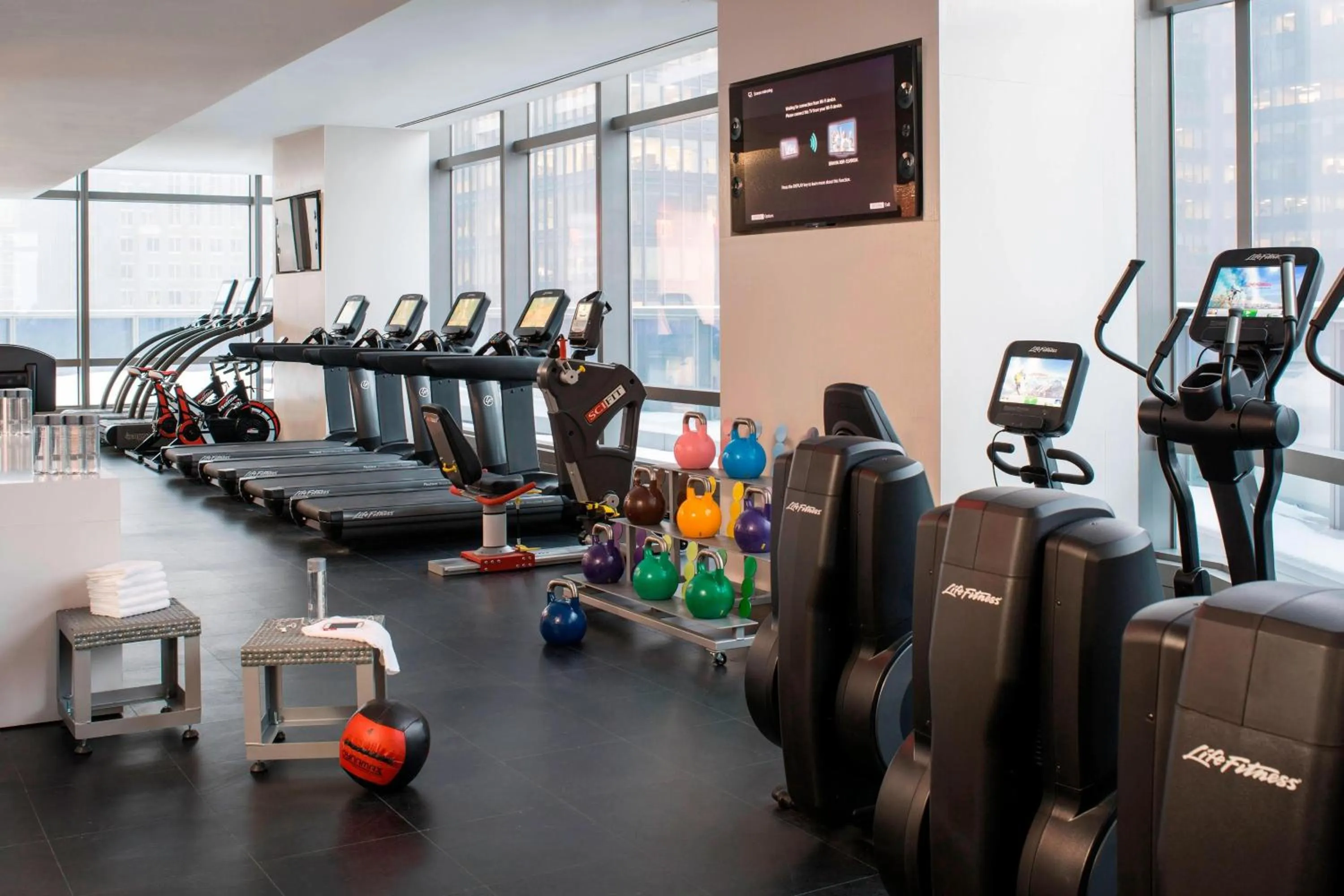 Fitness centre/facilities in Courtyard by Marriott New York Manhattan/Central Park