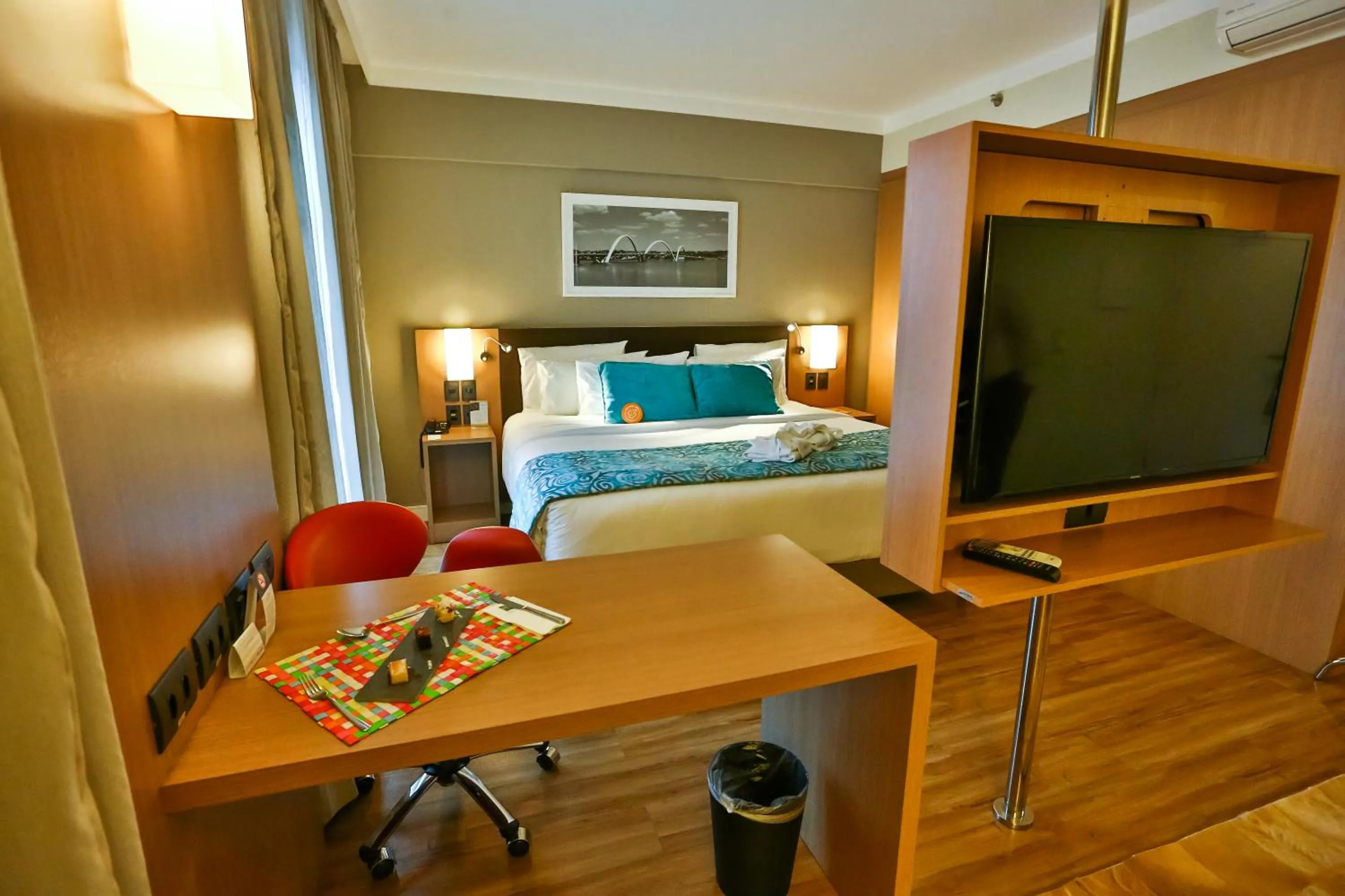 Bed in Quality Hotel & Suites Brasília