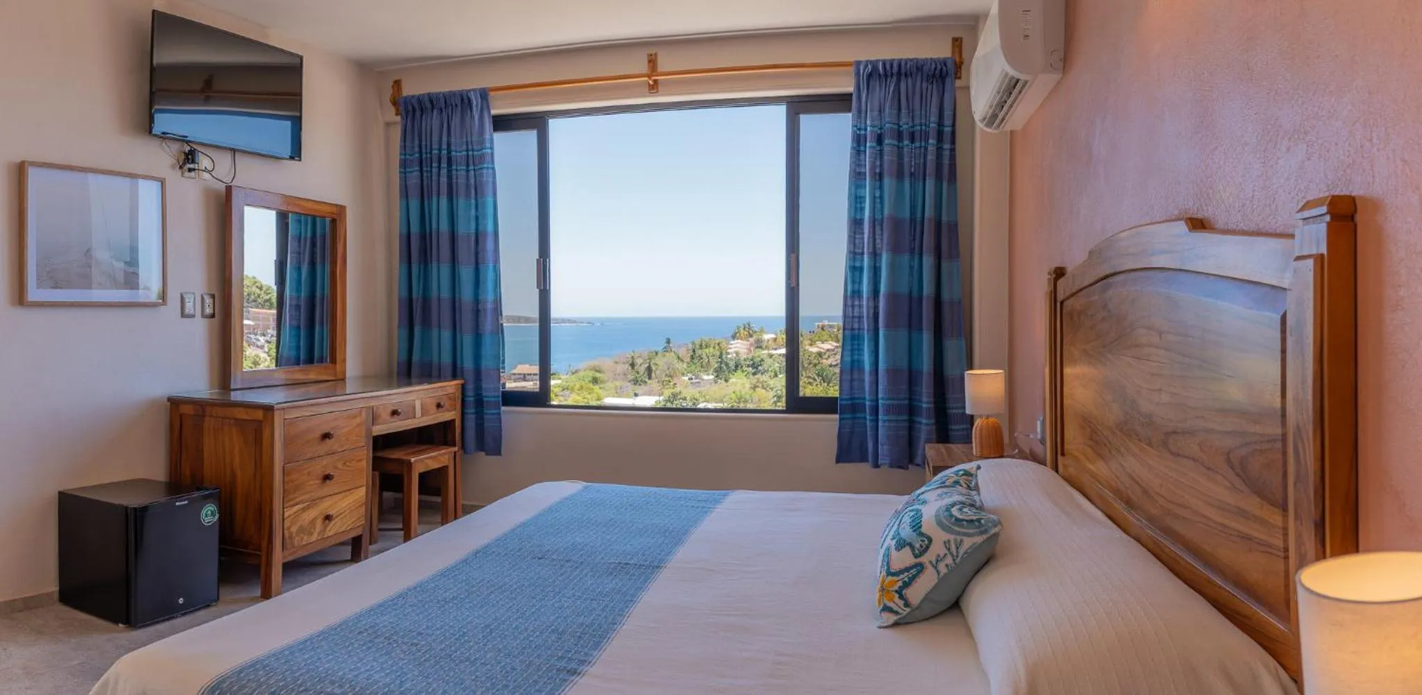 Bed in Hotel El Mirador