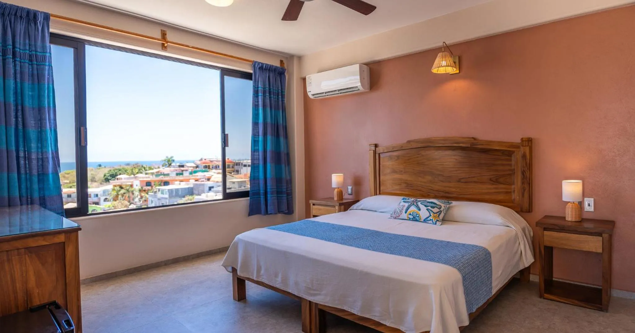 Bed in Hotel El Mirador