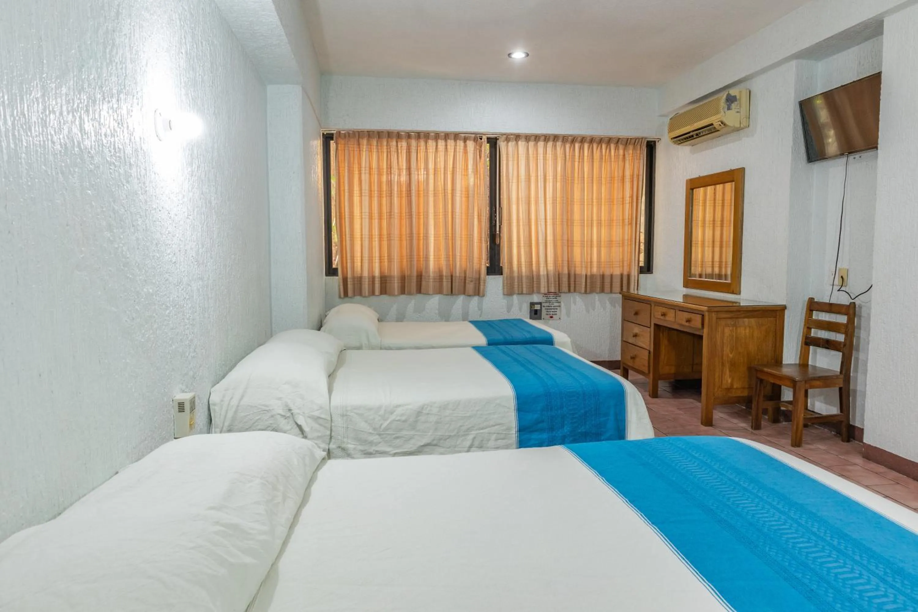 Bed in Hotel El Mirador