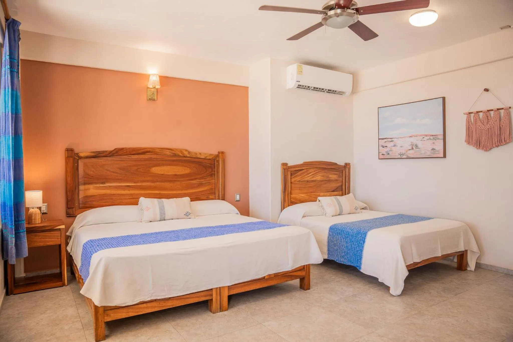 Bed in Hotel El Mirador