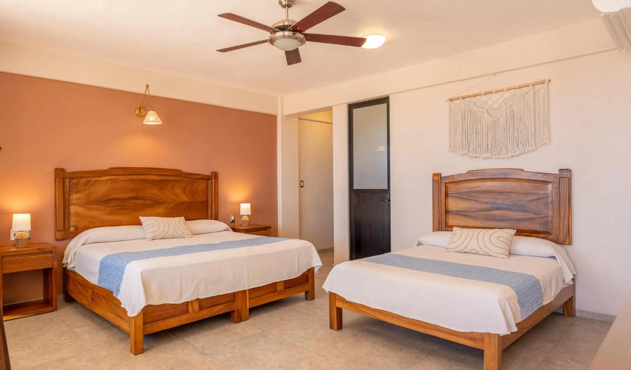 Bed in Hotel El Mirador