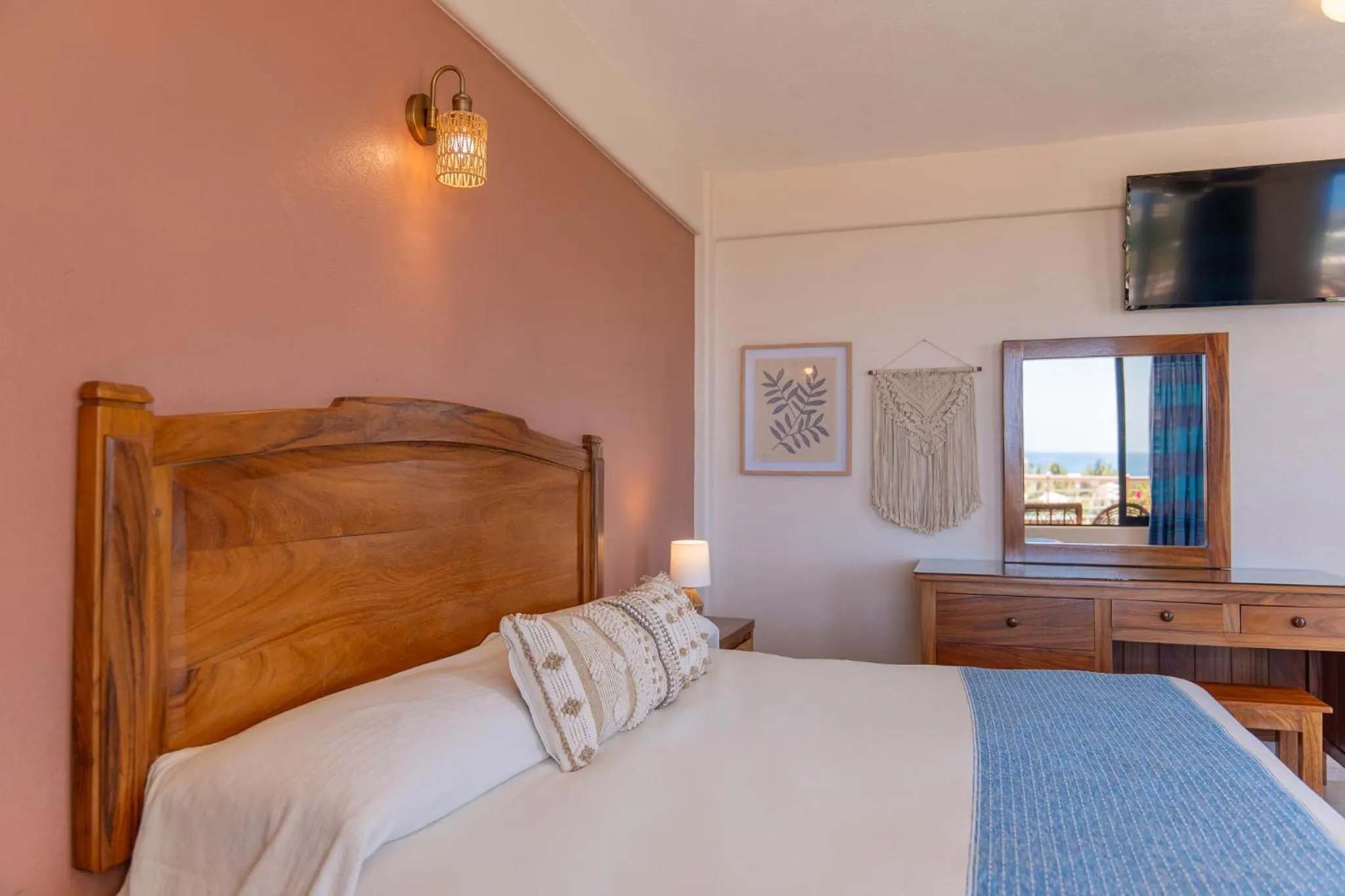 Bed in Hotel El Mirador