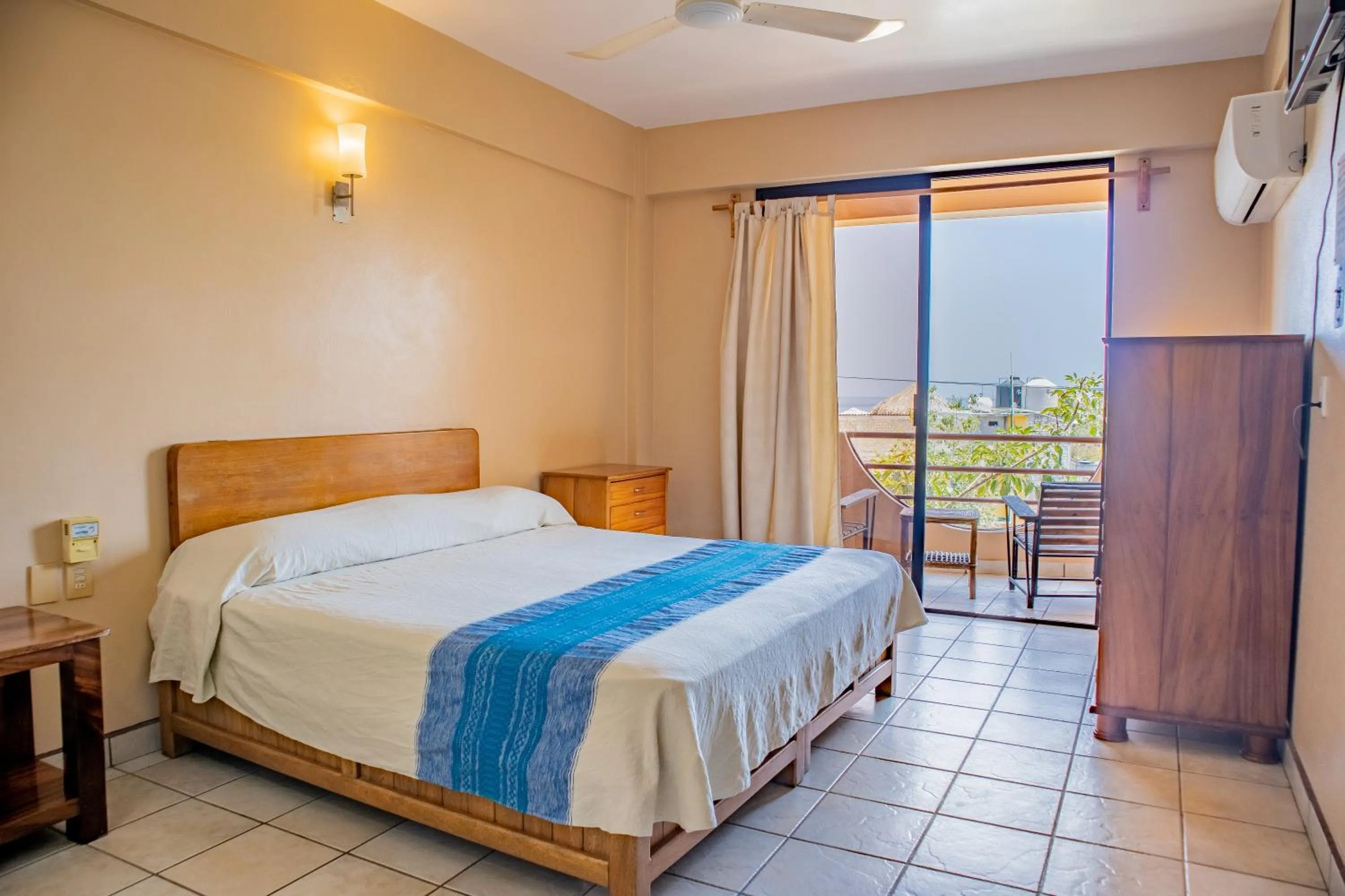 Bed in Hotel El Mirador