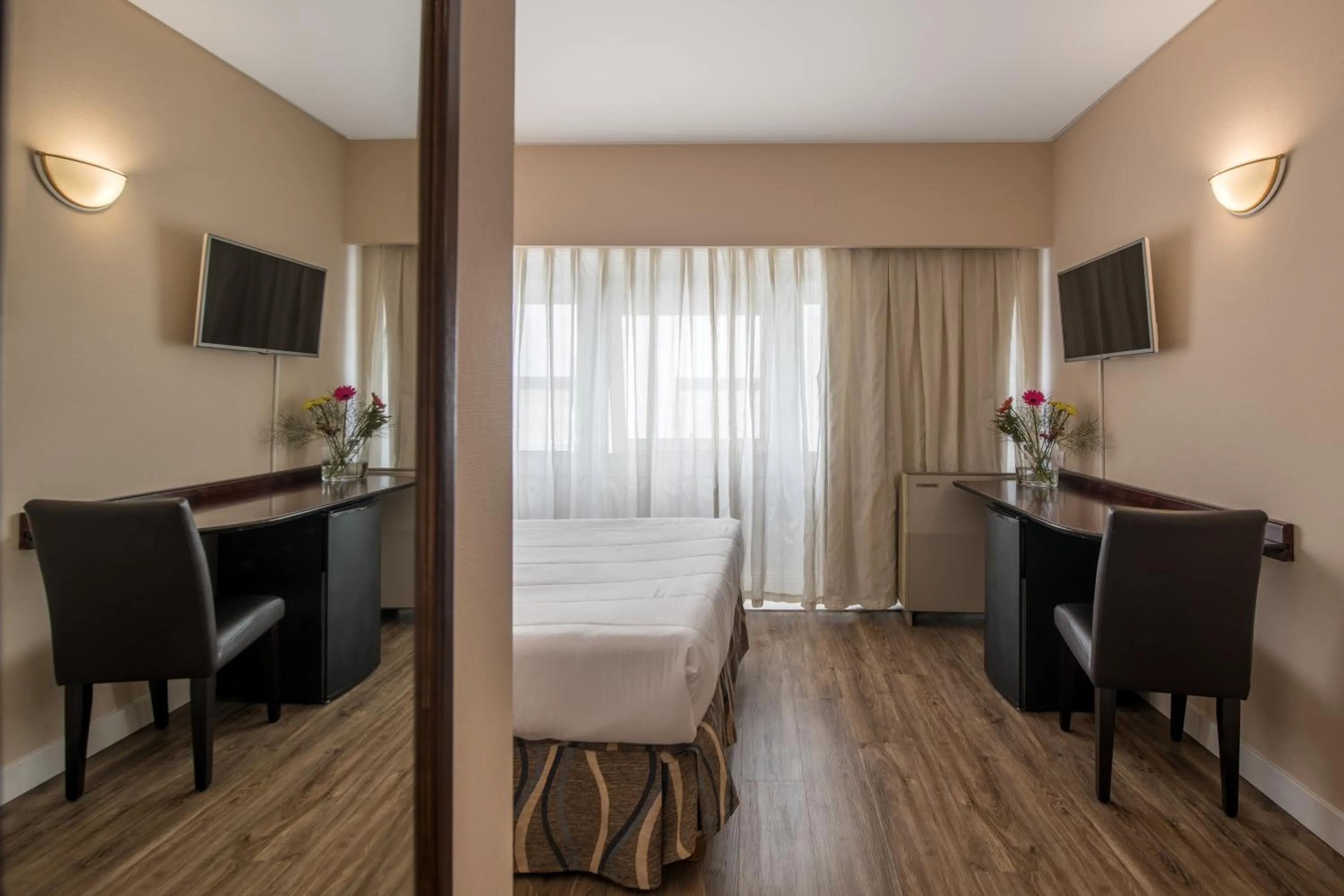 Bed in Exe Hotel Colón