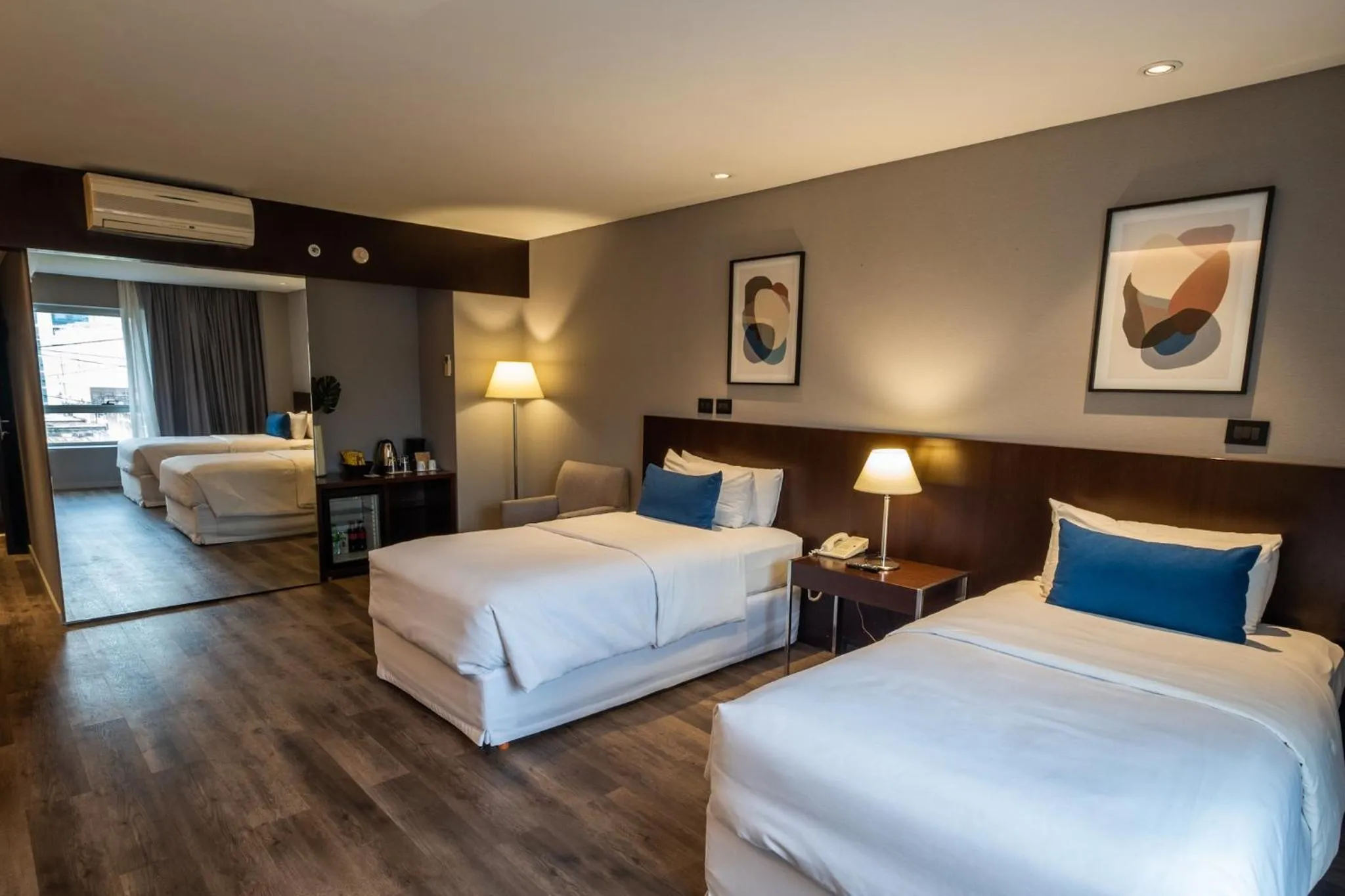 Decorative detail, Bed in 474 Buenos Aires Hotel