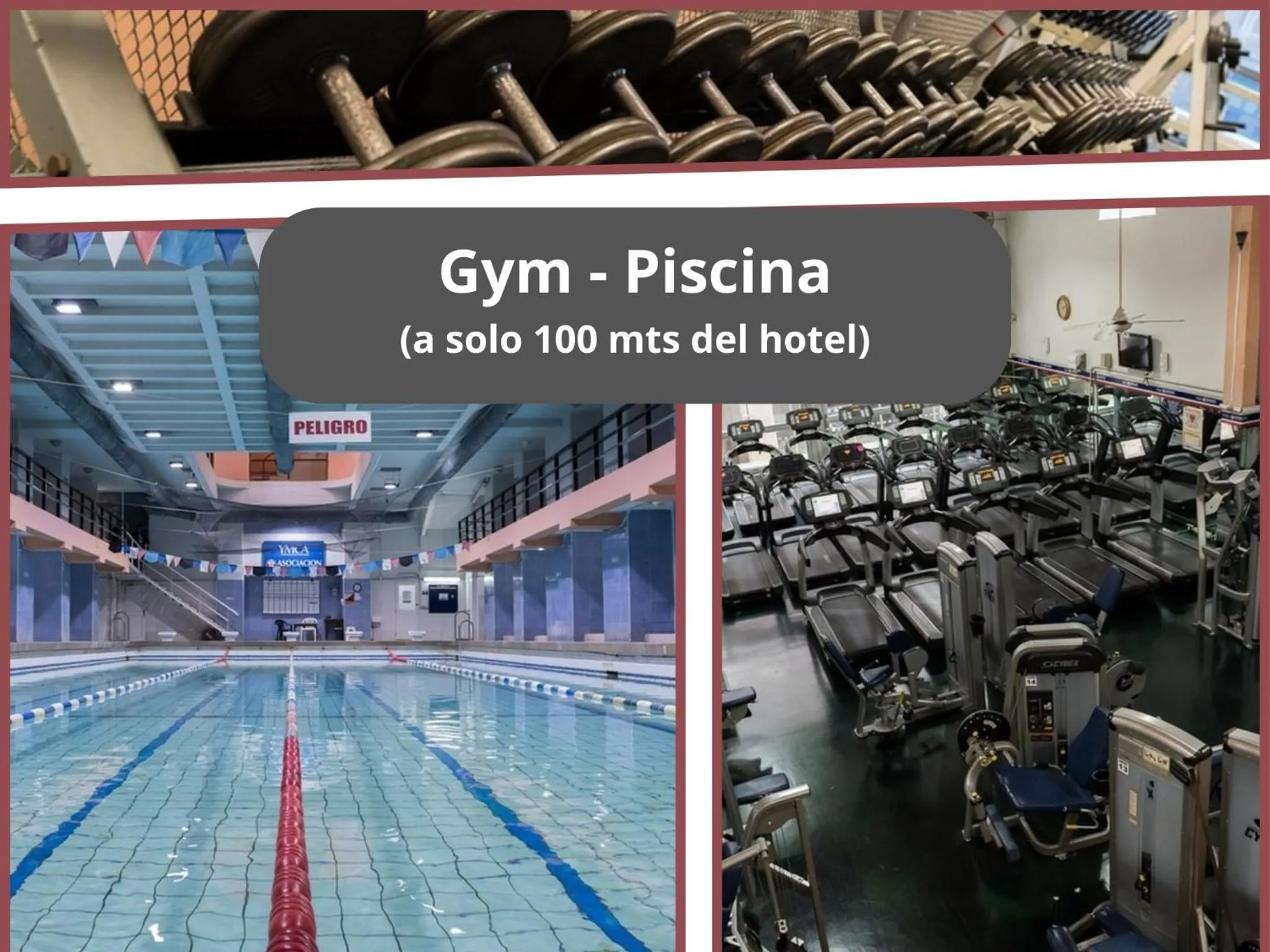 Swimming pool in 474 Buenos Aires Hotel