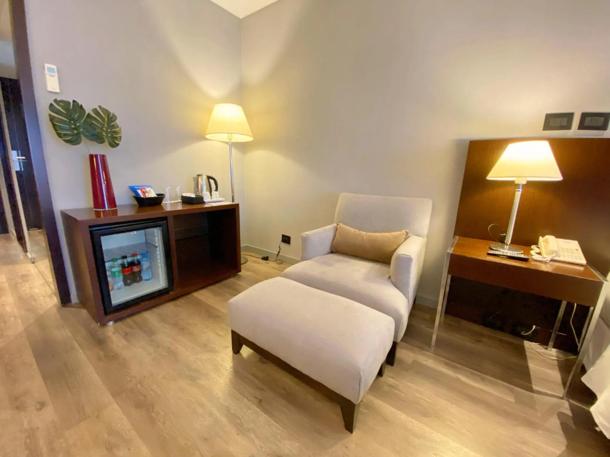 Coffee/tea facilities, Bed in 474 Buenos Aires Hotel