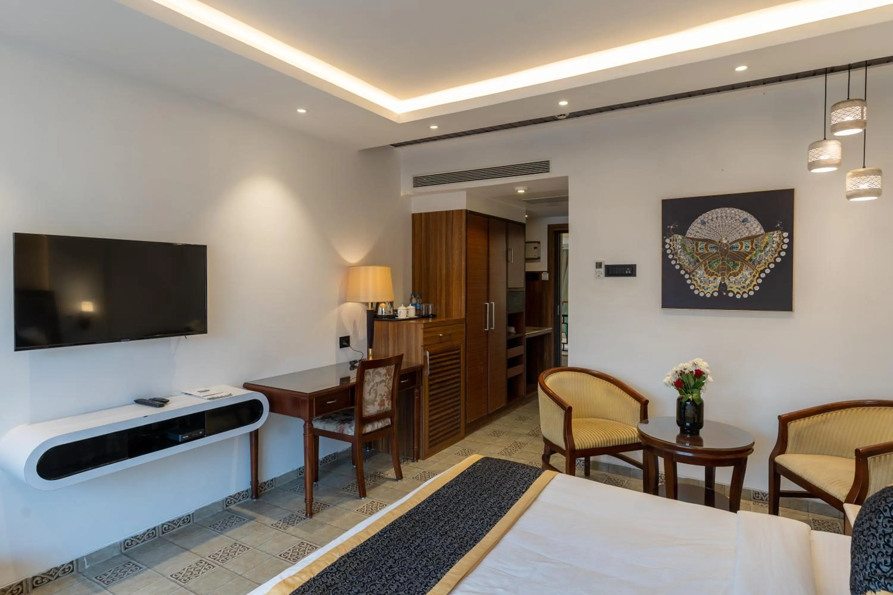 Bed in Alvorada Resort-3 Star Resort In Baga