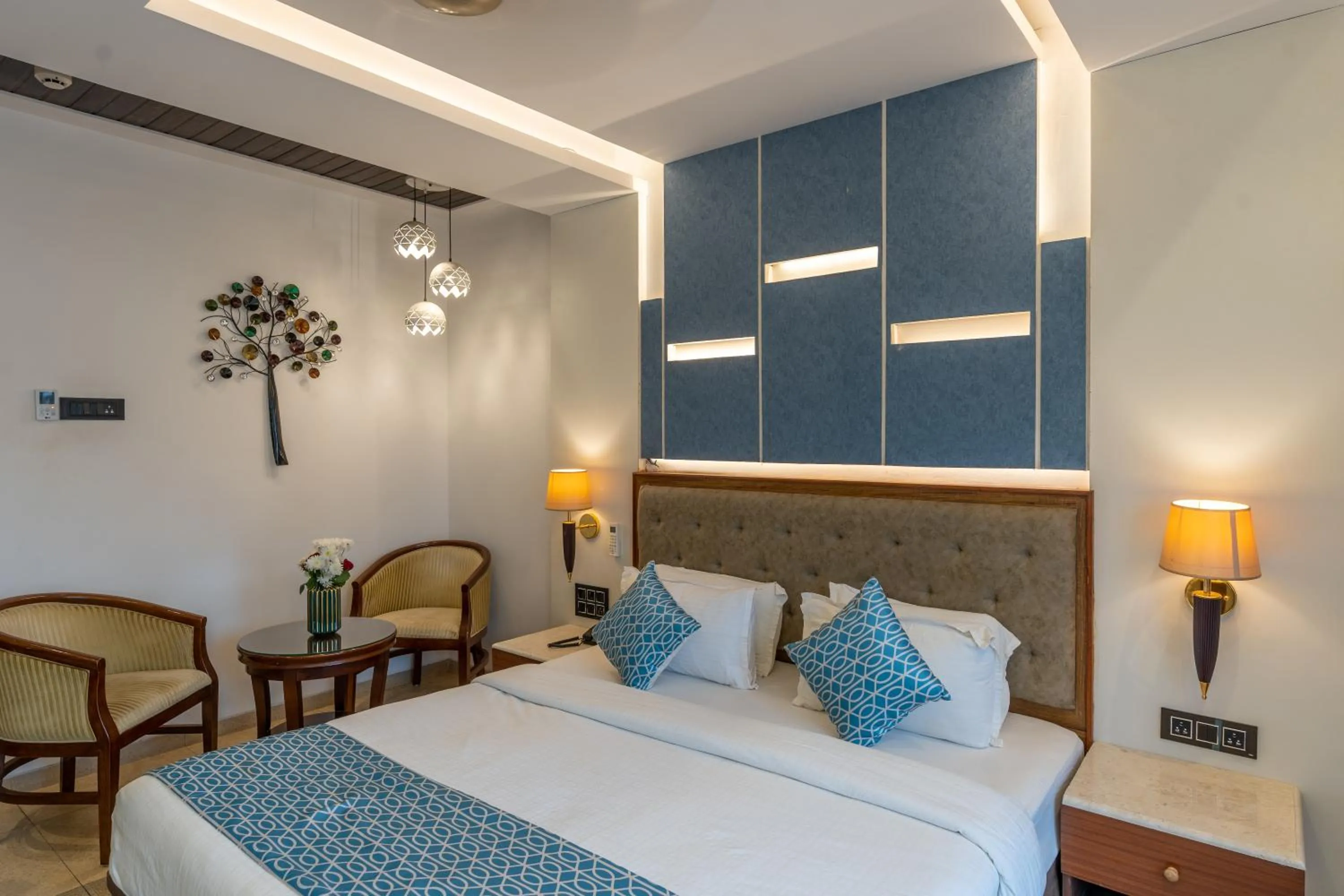 Bed in Alvorada Resort-3 Star Resort In Baga