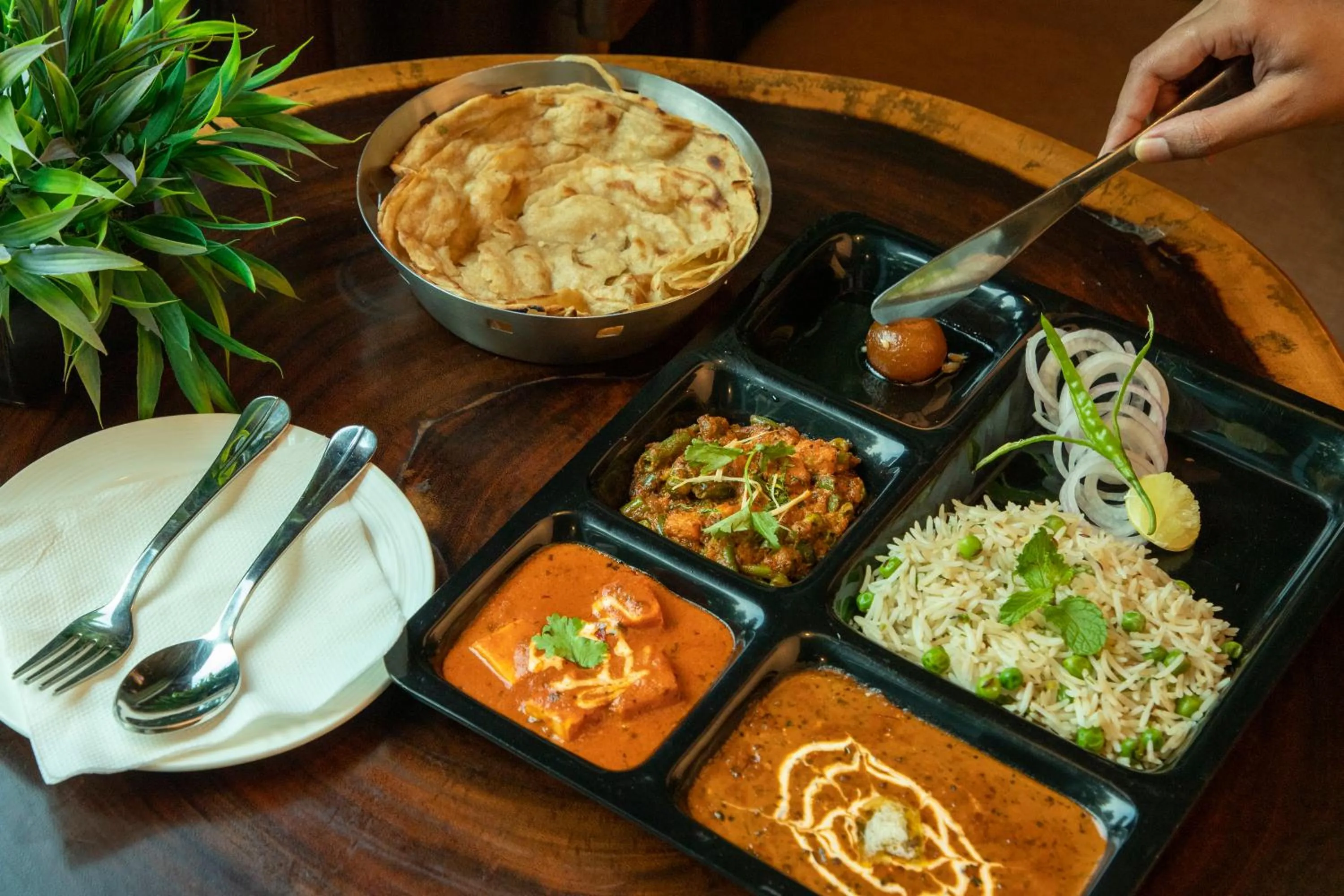 Food and drinks in The Grand Orion - Kailash Colony