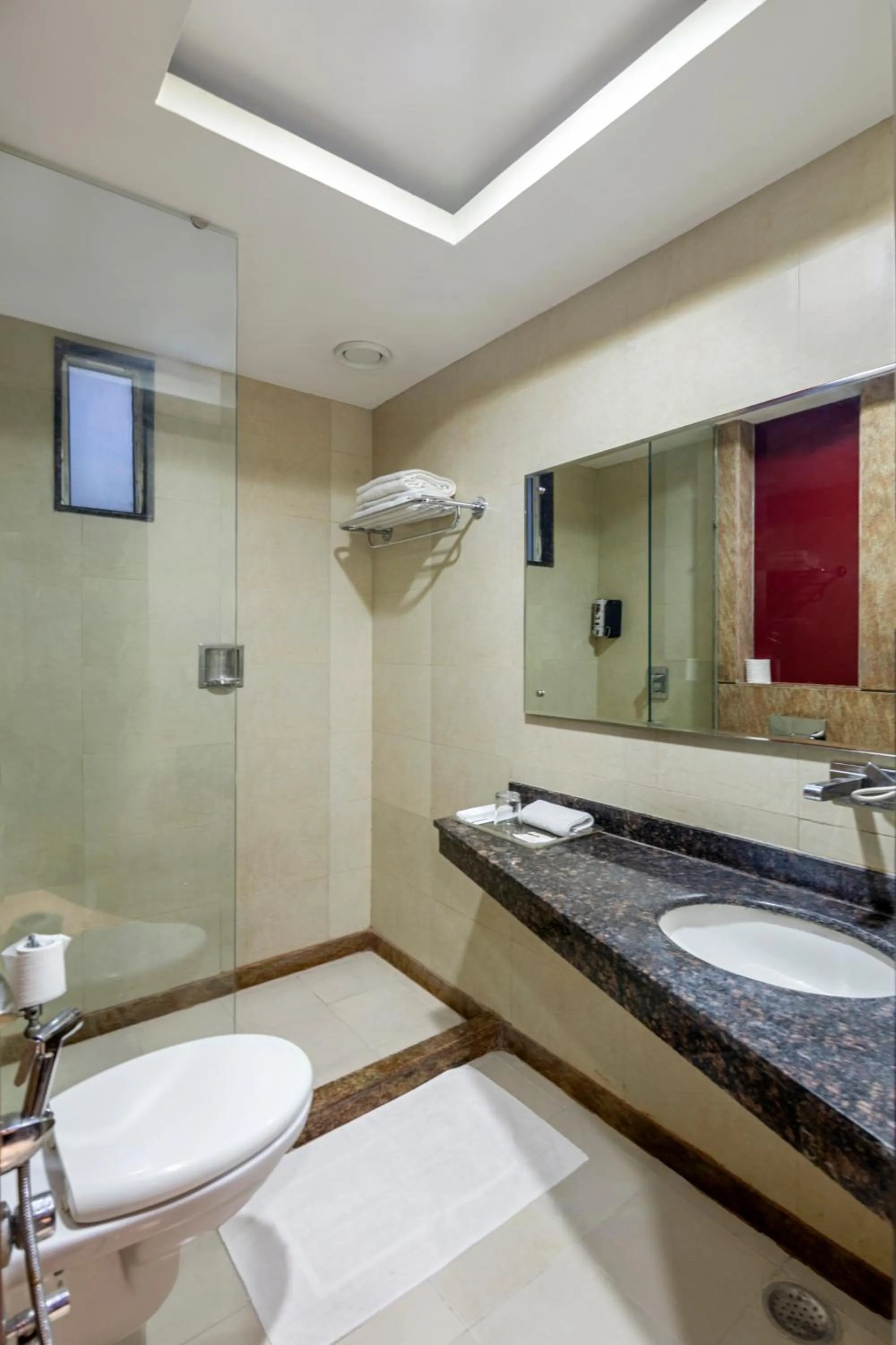 Shower in The Grand Orion - Kailash Colony