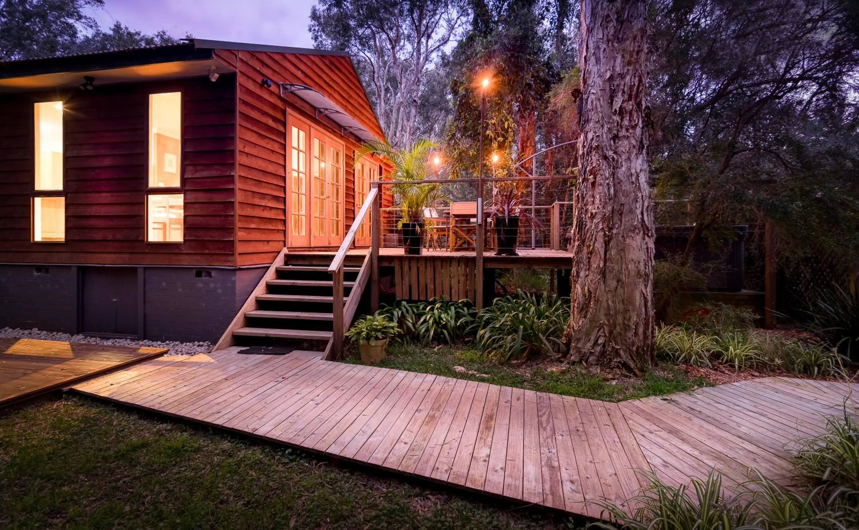 Patio in Wanderers Retreat