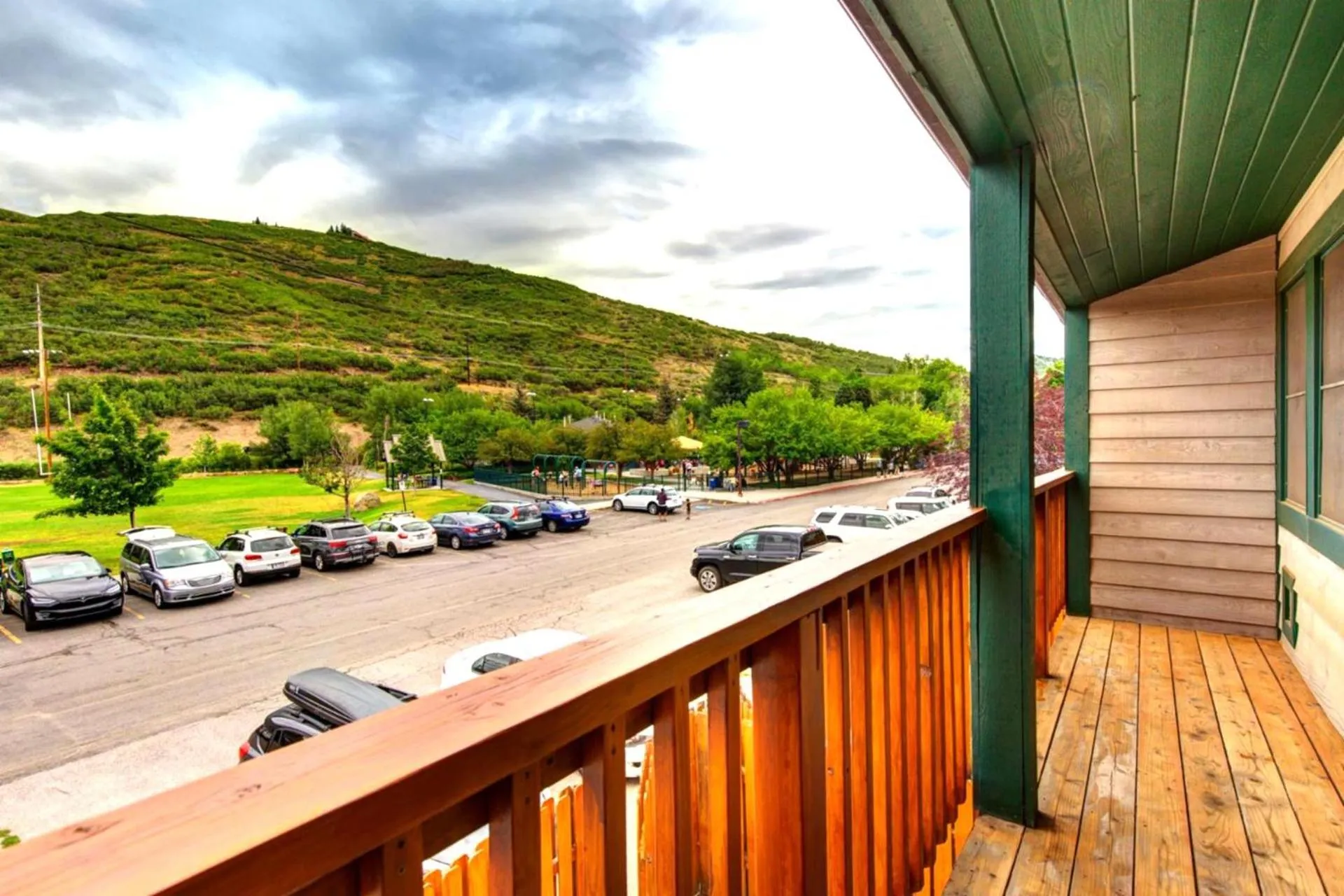 Patio in KBM Resorts Walk to Lifts and Main St Rent 1416 and 1418 Townhomes together Pri Hot tub PPS-1418