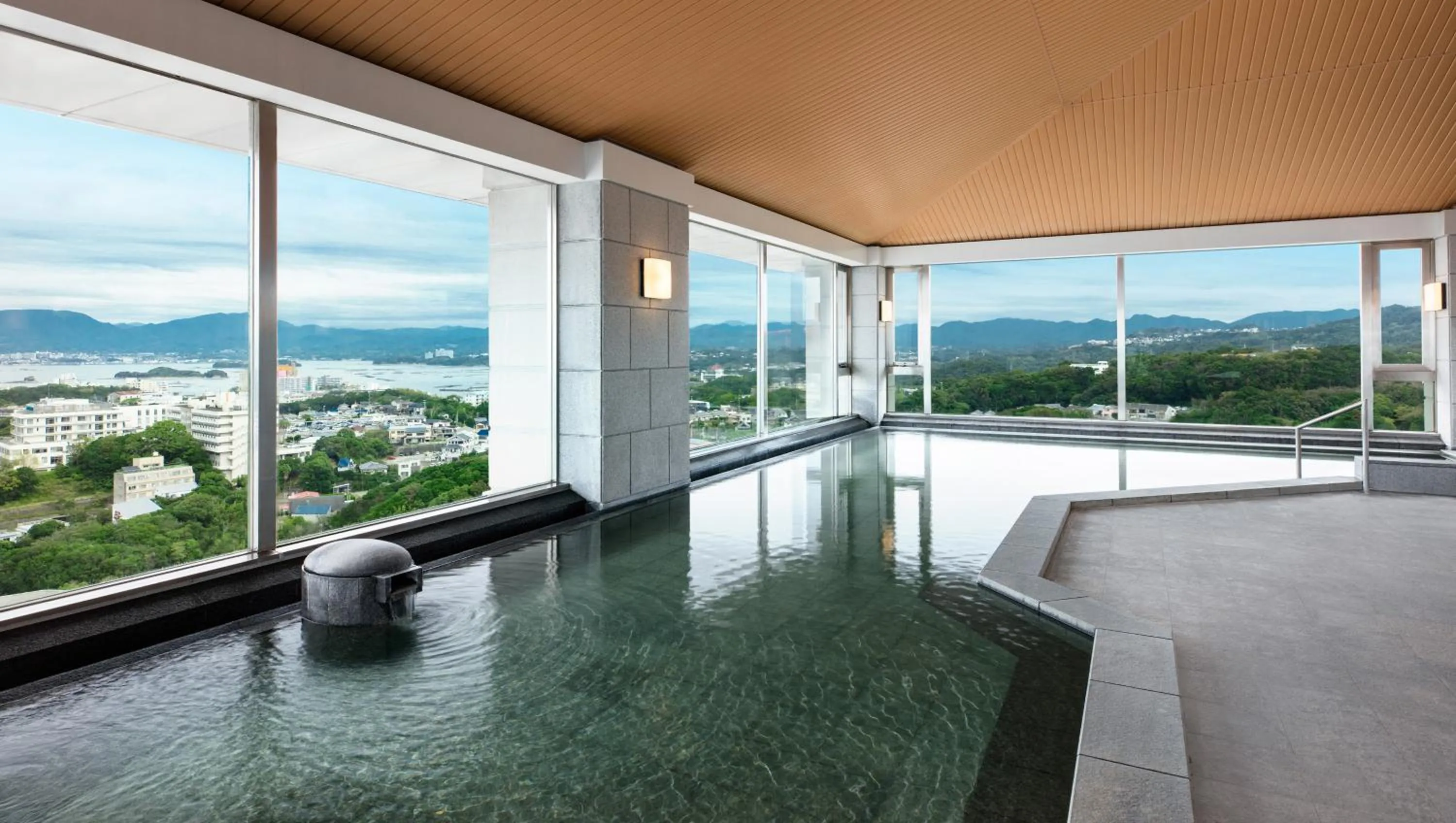 Hot Spring Bath in Nanki-Shirahama Marriott Hotel