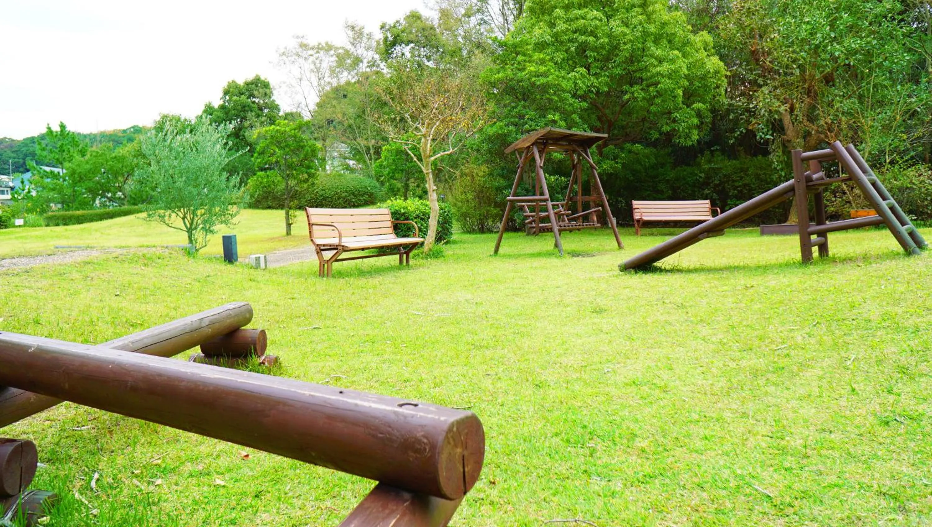 Children play ground in Nanki-Shirahama Marriott Hotel