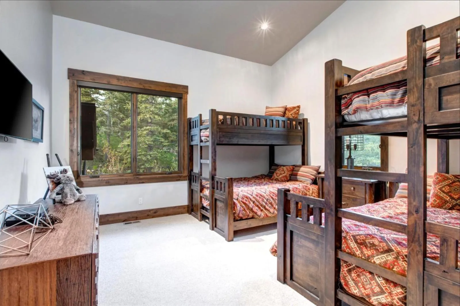 Bedroom, Bed in KBM Resorts Elegant Deer Valley Private Home Breathtaking views Elevator Gourmet Kitchen Hot Tub Gym PSD-2071