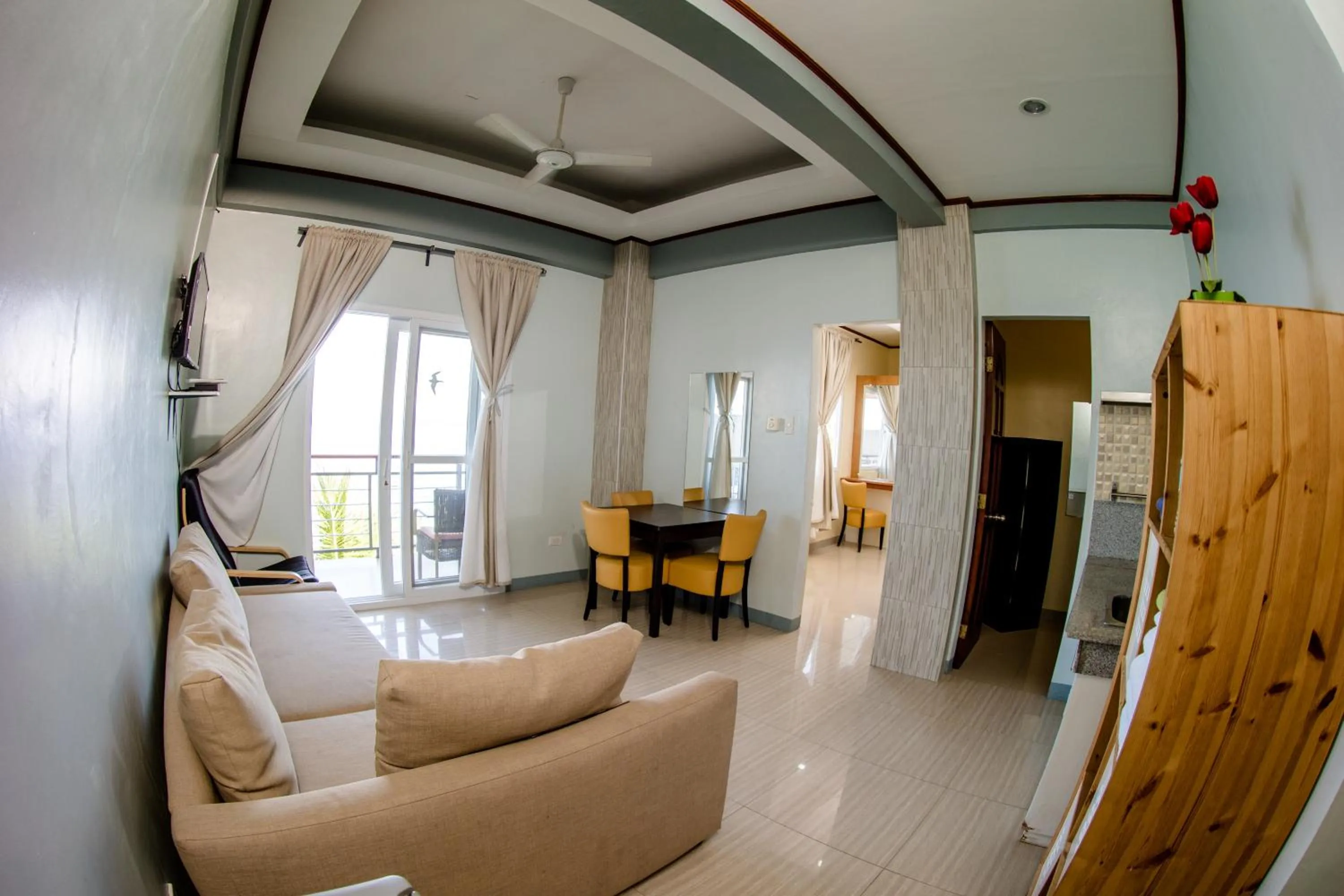 Living room in Oslob Seafari Resort