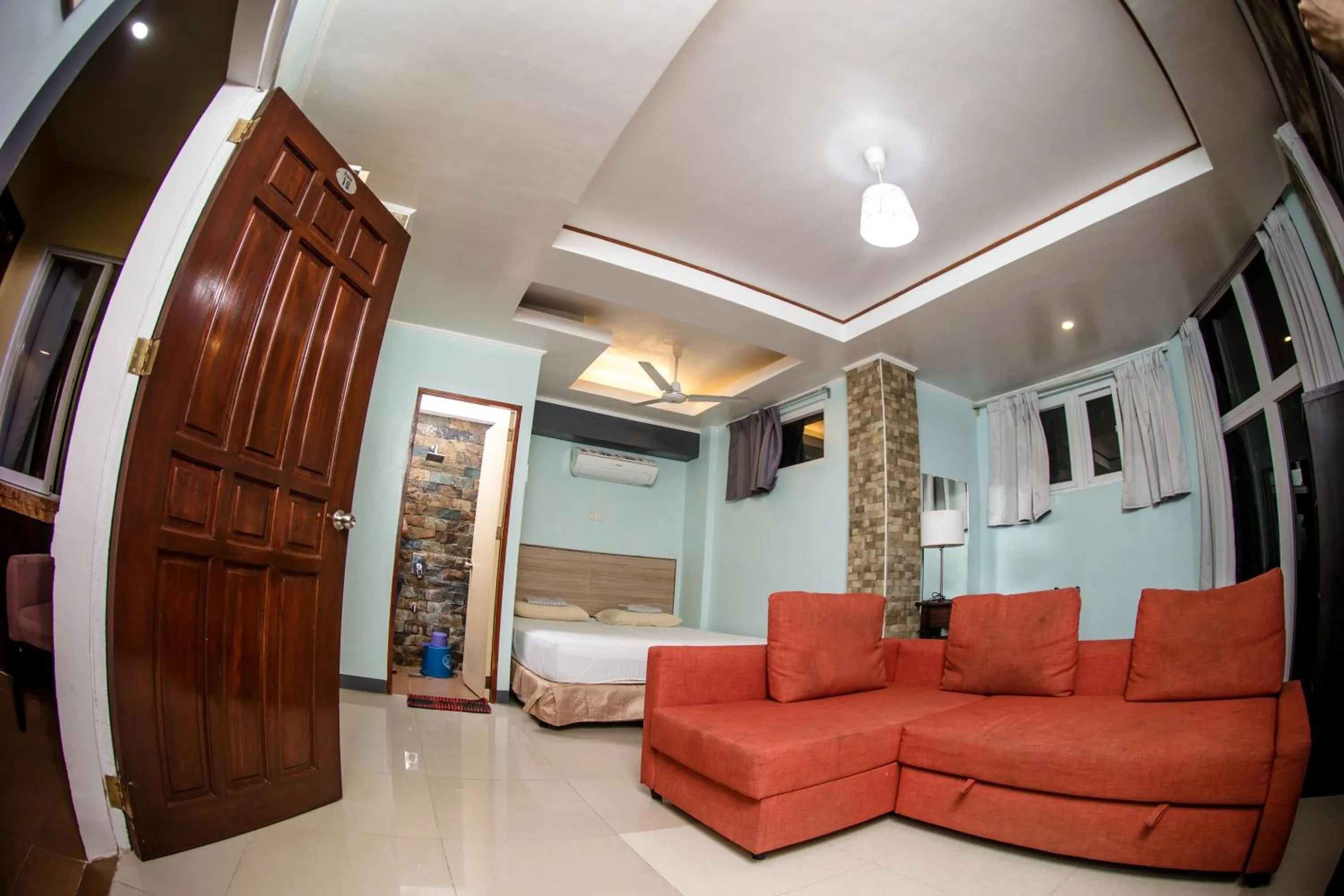 Living room in Oslob Seafari Resort
