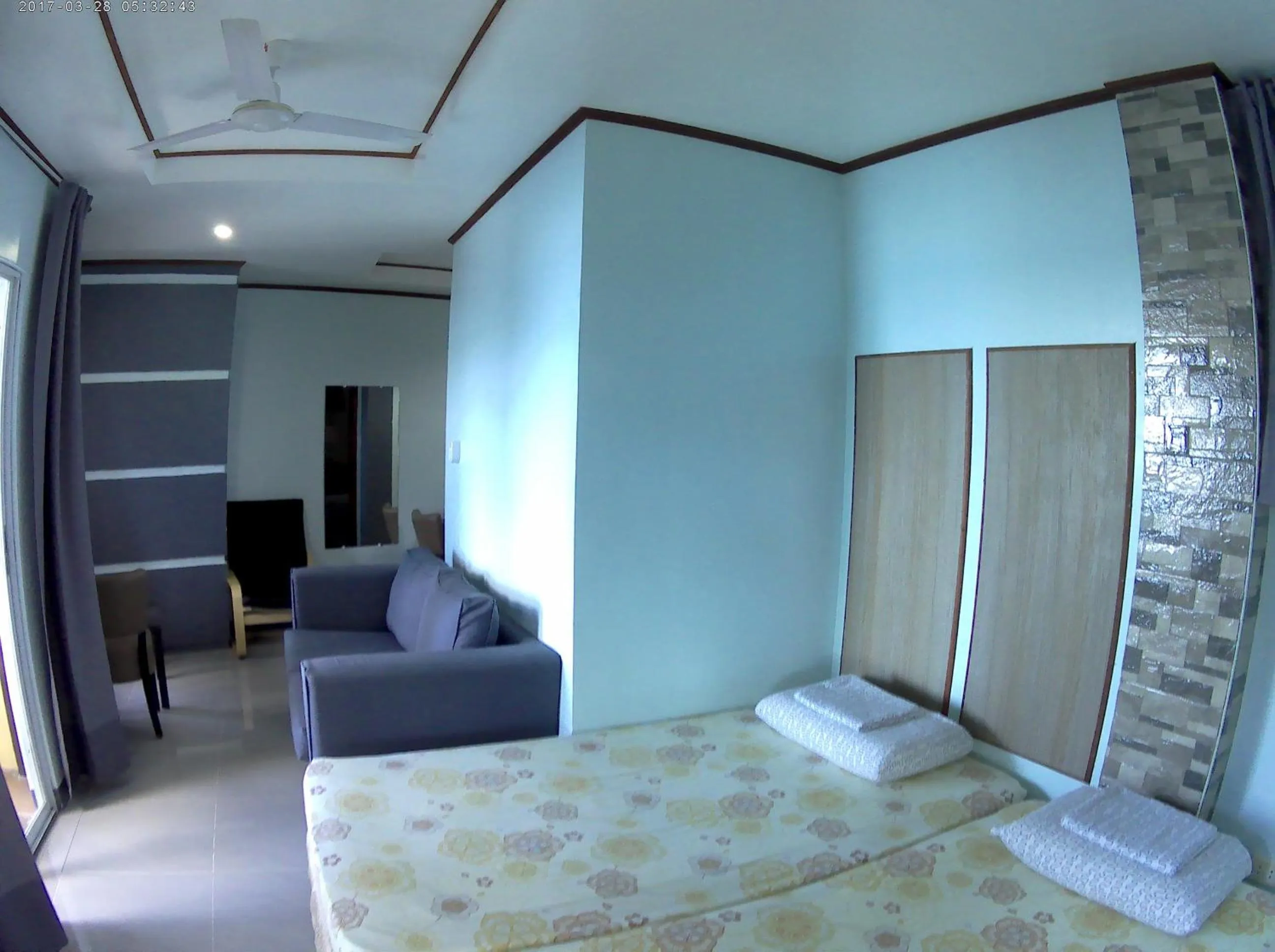 Bed in Oslob Seafari Resort