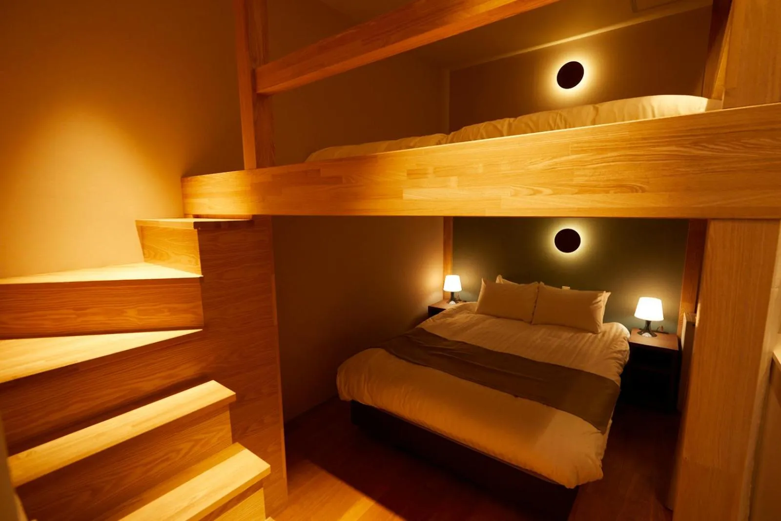 Bed in Riverside Hotel Sapporo