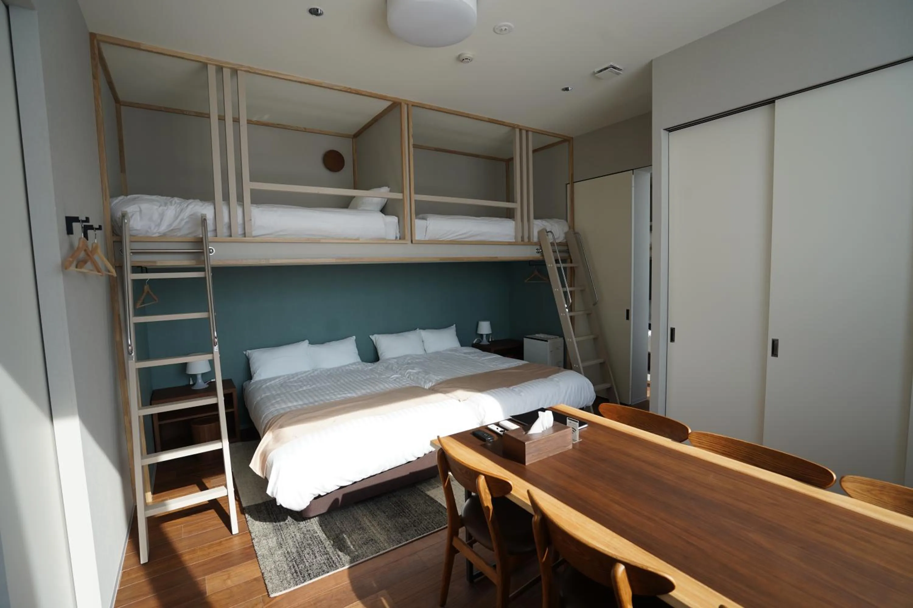 Bed in Riverside Hotel Sapporo