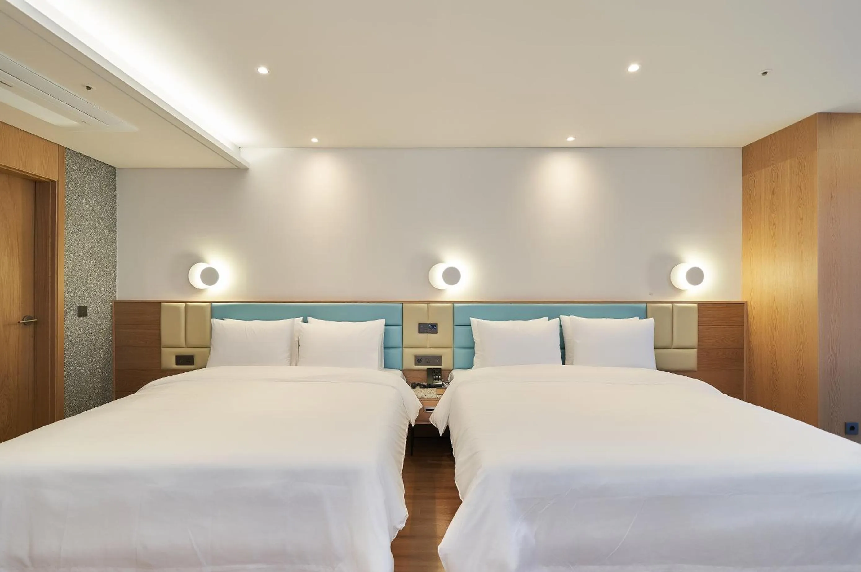 Bed in JN PARK Hotel