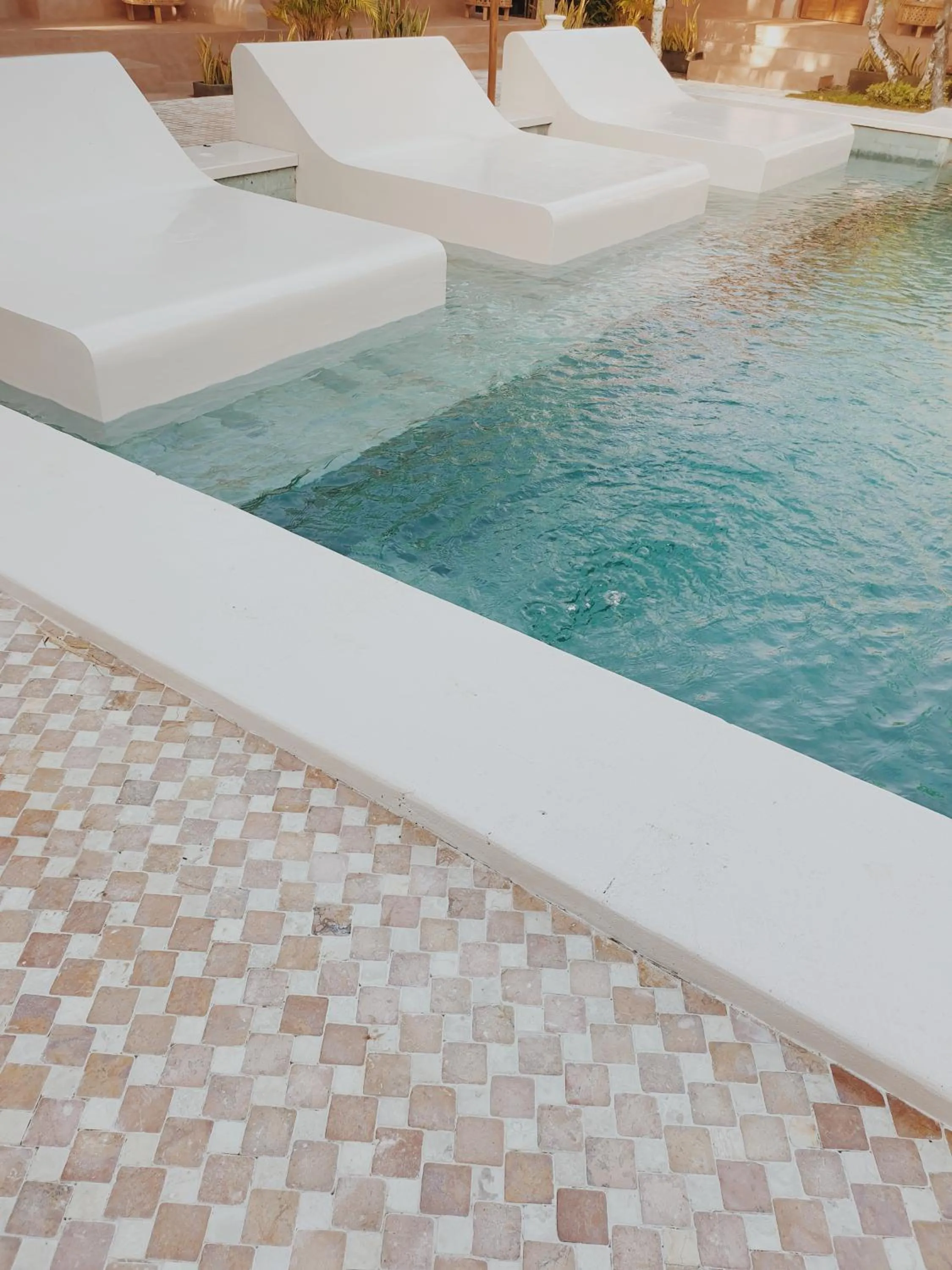 Swimming pool in Terra Cottages Bali