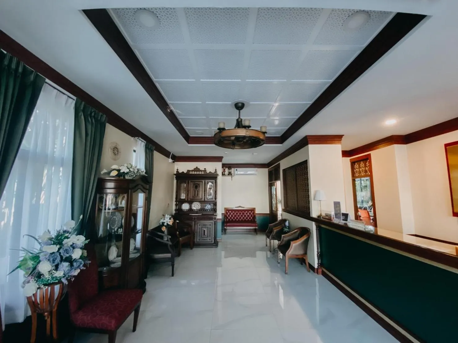 Lobby or reception in Baan Chao Khun Hotel