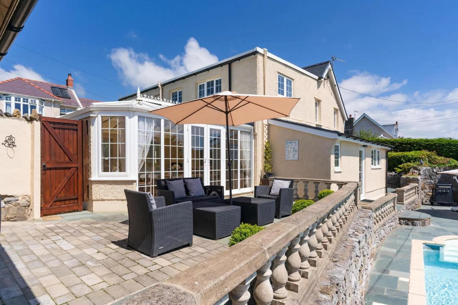 Floor plan in Windy Ridge Cottage - 5 Bedroom Holiday Home - Oxwich