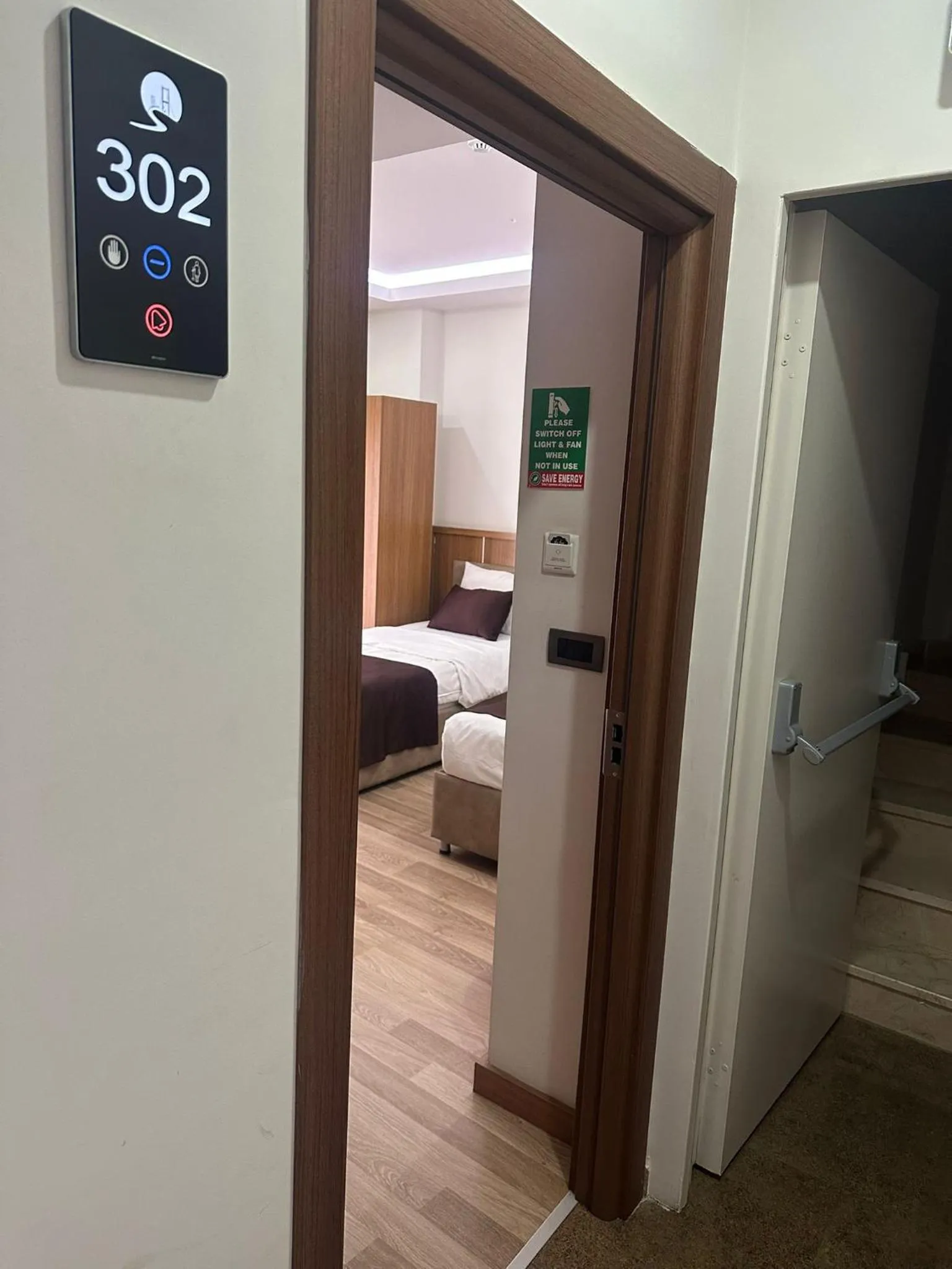 Bed in Hotel La SERA