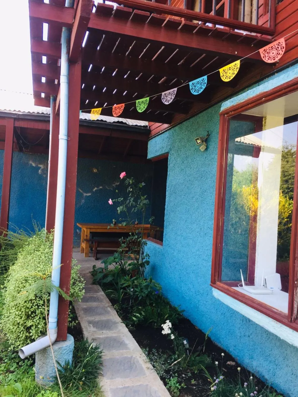 Facade/entrance in Hostel Raíz