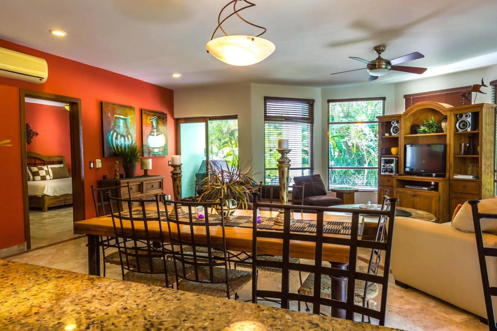 Living room in Paseo del Sol Condohotel by BVR