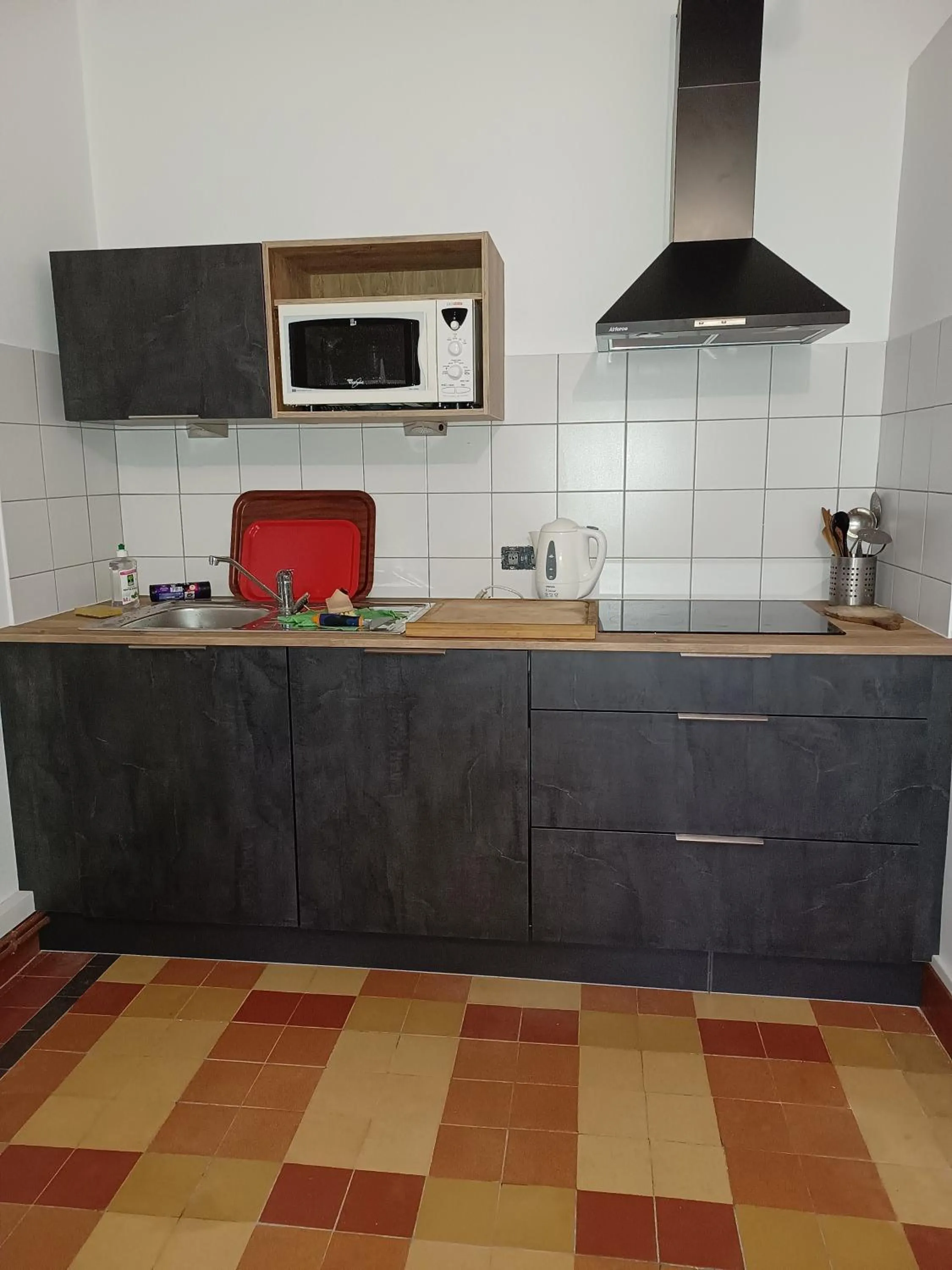 Kitchen or kitchenette in La Grange de Lily