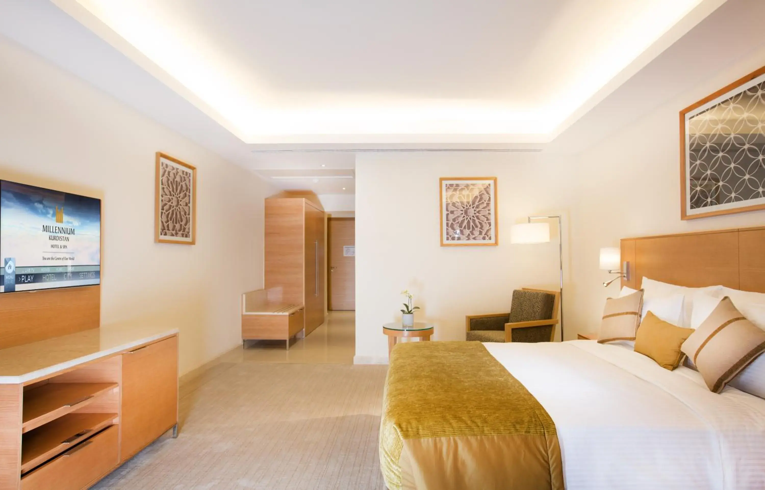 Deluxe King Room in Millennium Kurdistan Hotel & Spa Deluxe King Room in Millennium Kurdistan Hotel & Spa