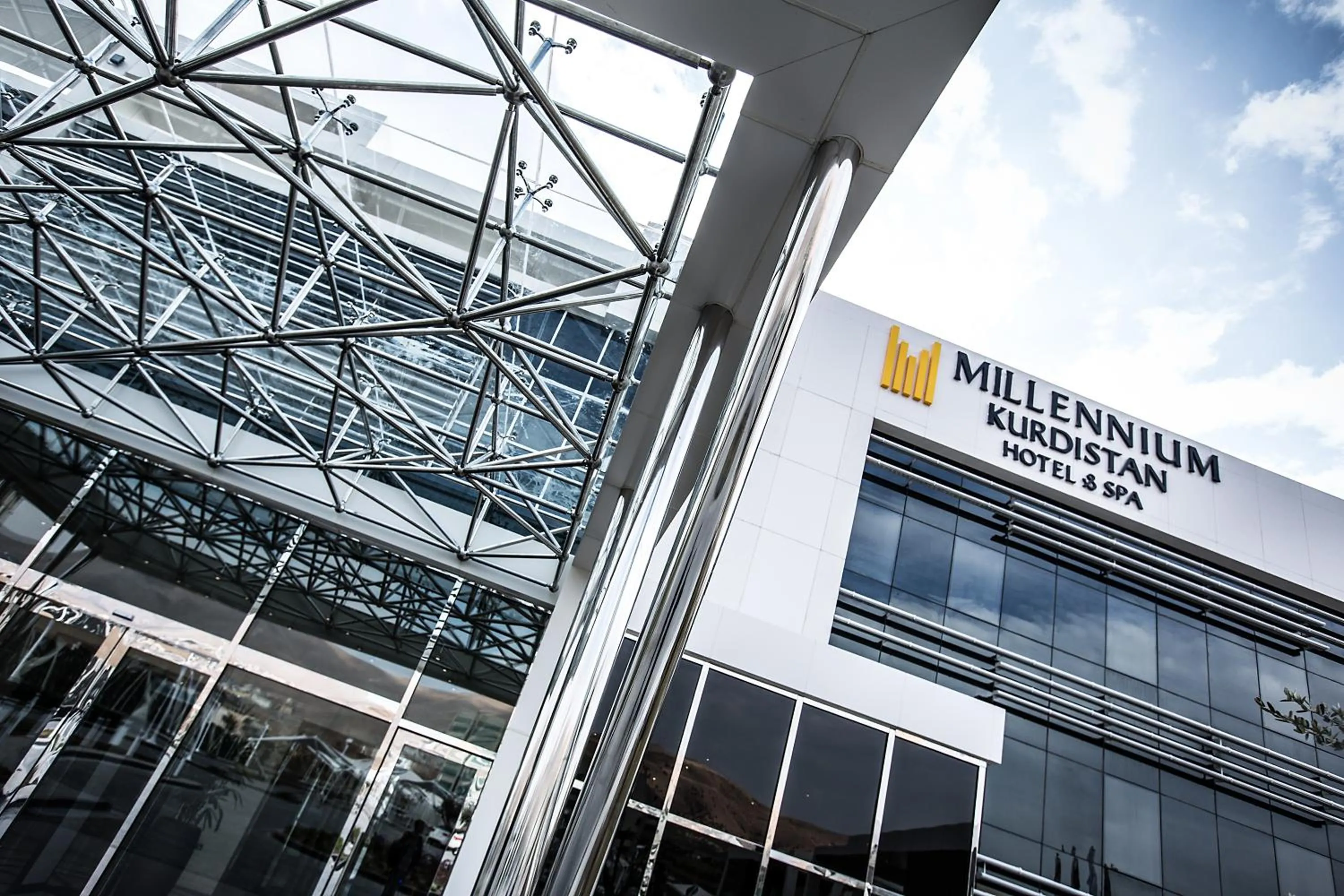 Facade/entrance in Millennium Kurdistan Hotel & Spa