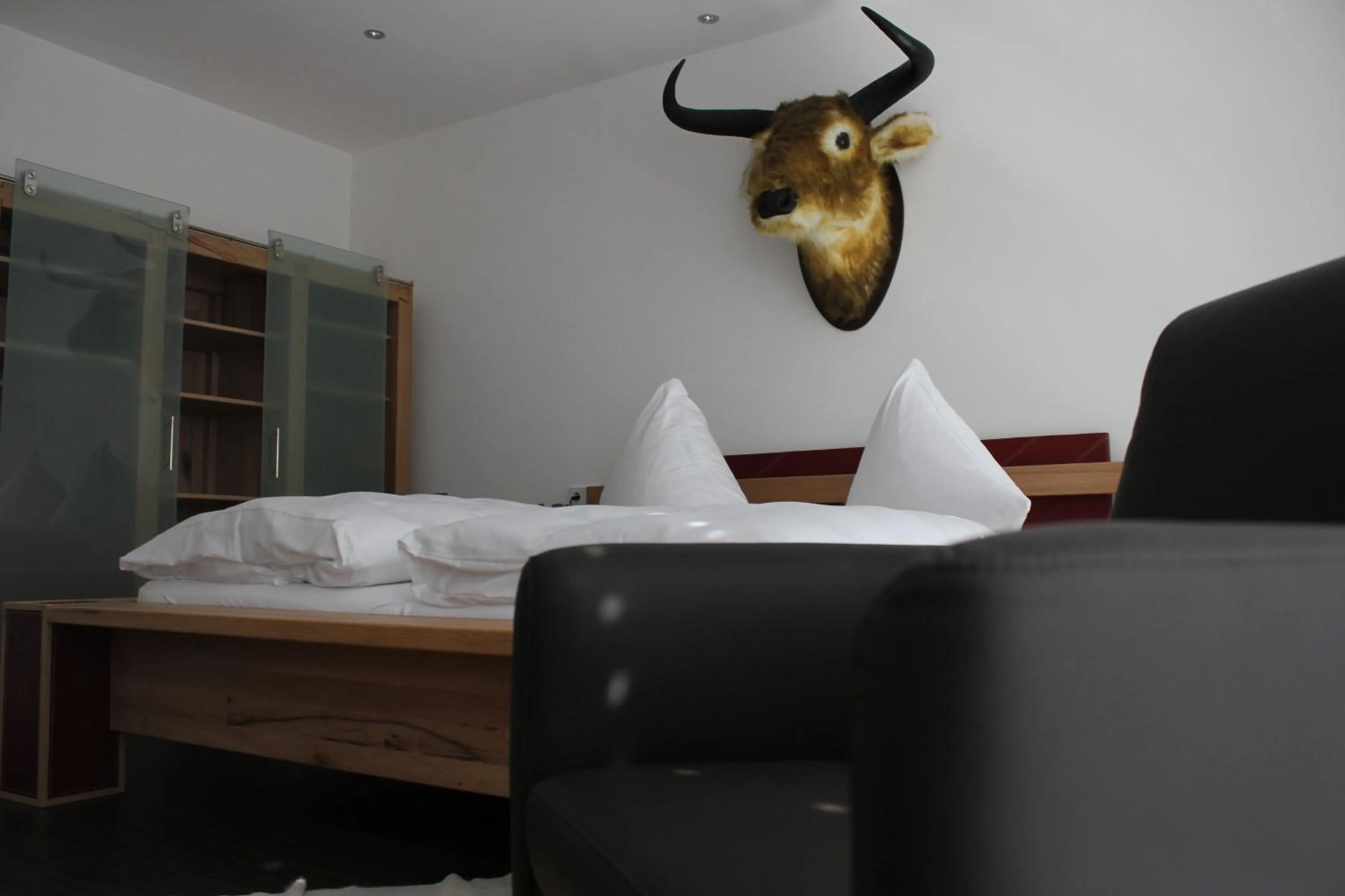 Decorative detail, Bed in Das Quartier