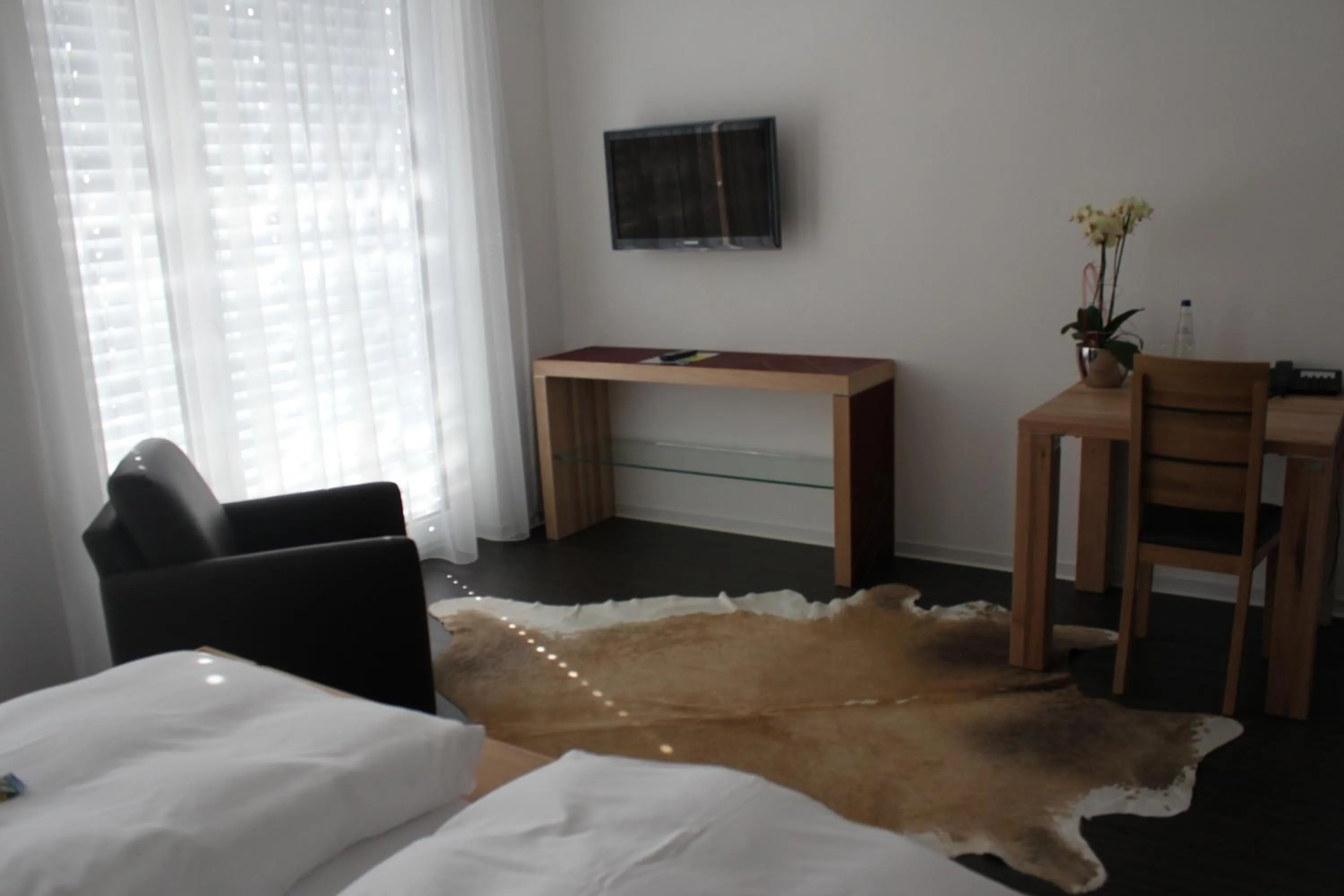 Decorative detail, Bed in Das Quartier