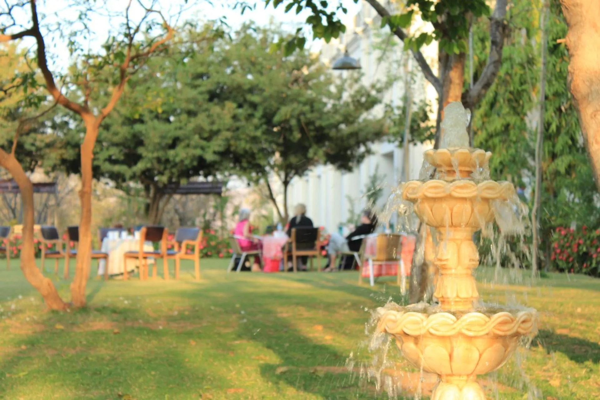 Garden in PushkarOrganic - Lux farm resort with pool