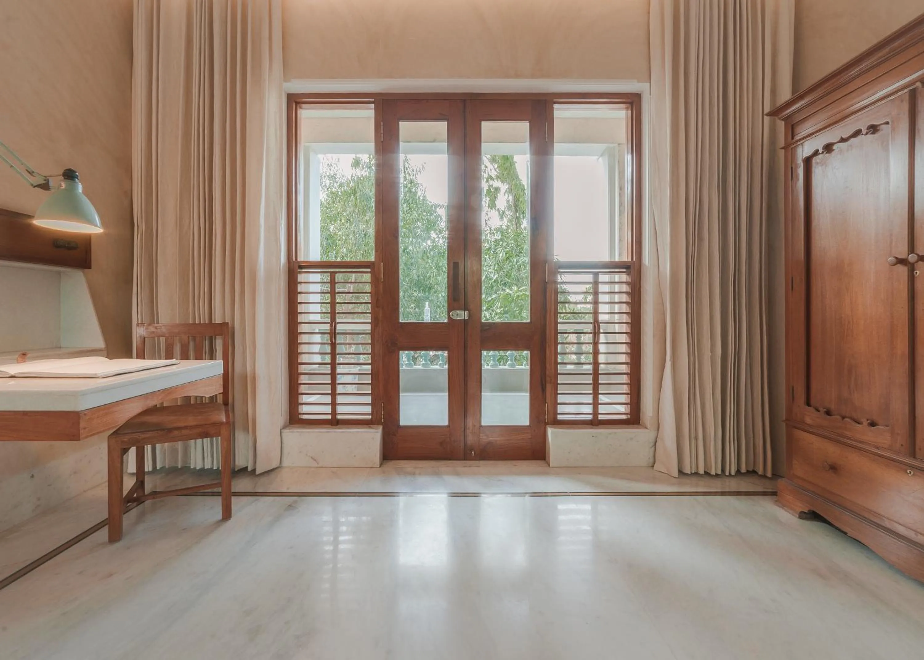 Bedroom, Bed in PushkarOrganic - Lux farm resort with pool