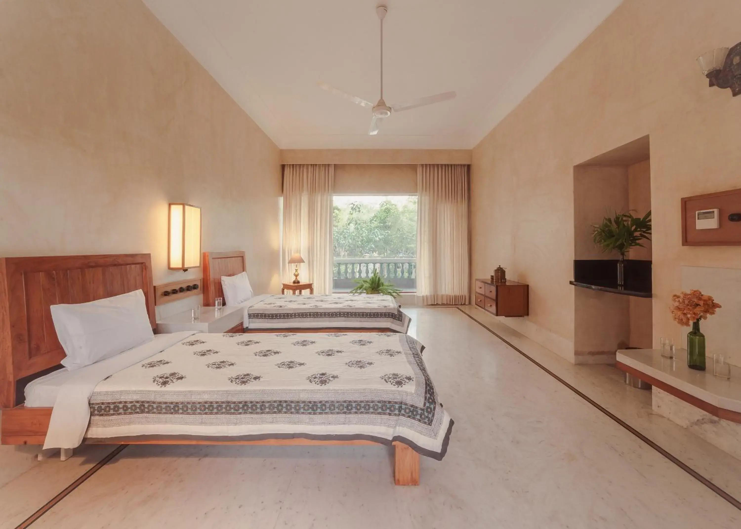 Deluxe Twin Room in PushkarOrganic - Lux farm resort with pool Deluxe Twin Room in PushkarOrganic - Lux farm resort with pool