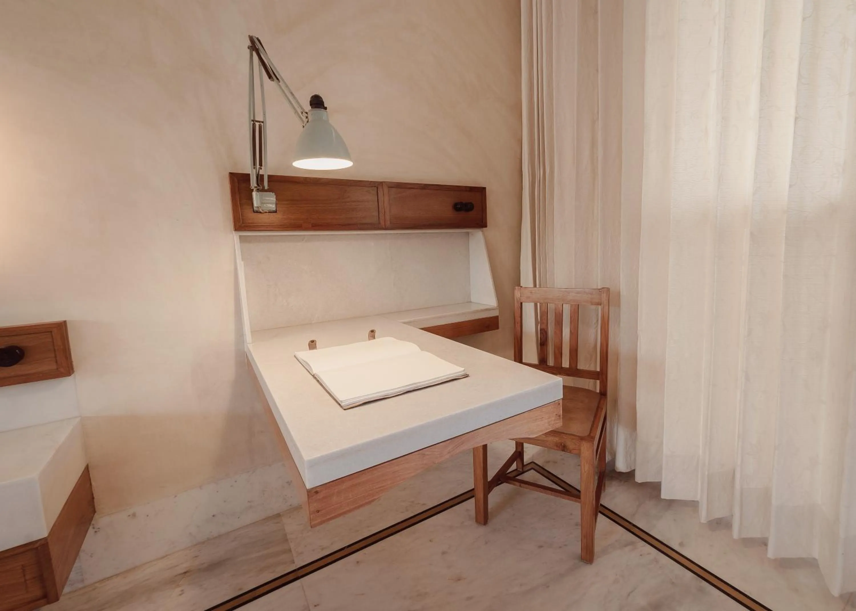 Living room, Bed in PushkarOrganic - Lux farm resort with pool